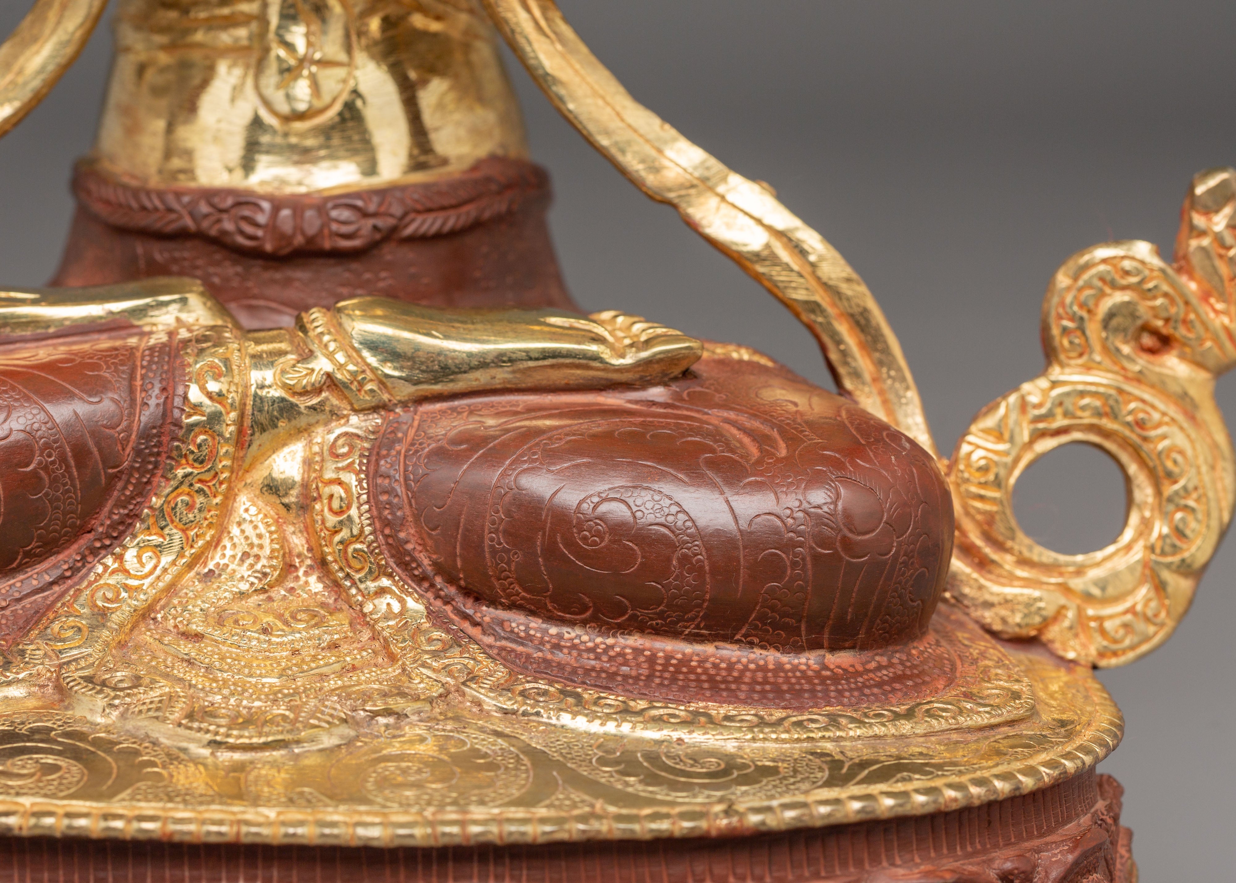 Sacred Bodhisattva Chenrezig Handcrafted Statue | Tibetan Avalokiteshvara Art