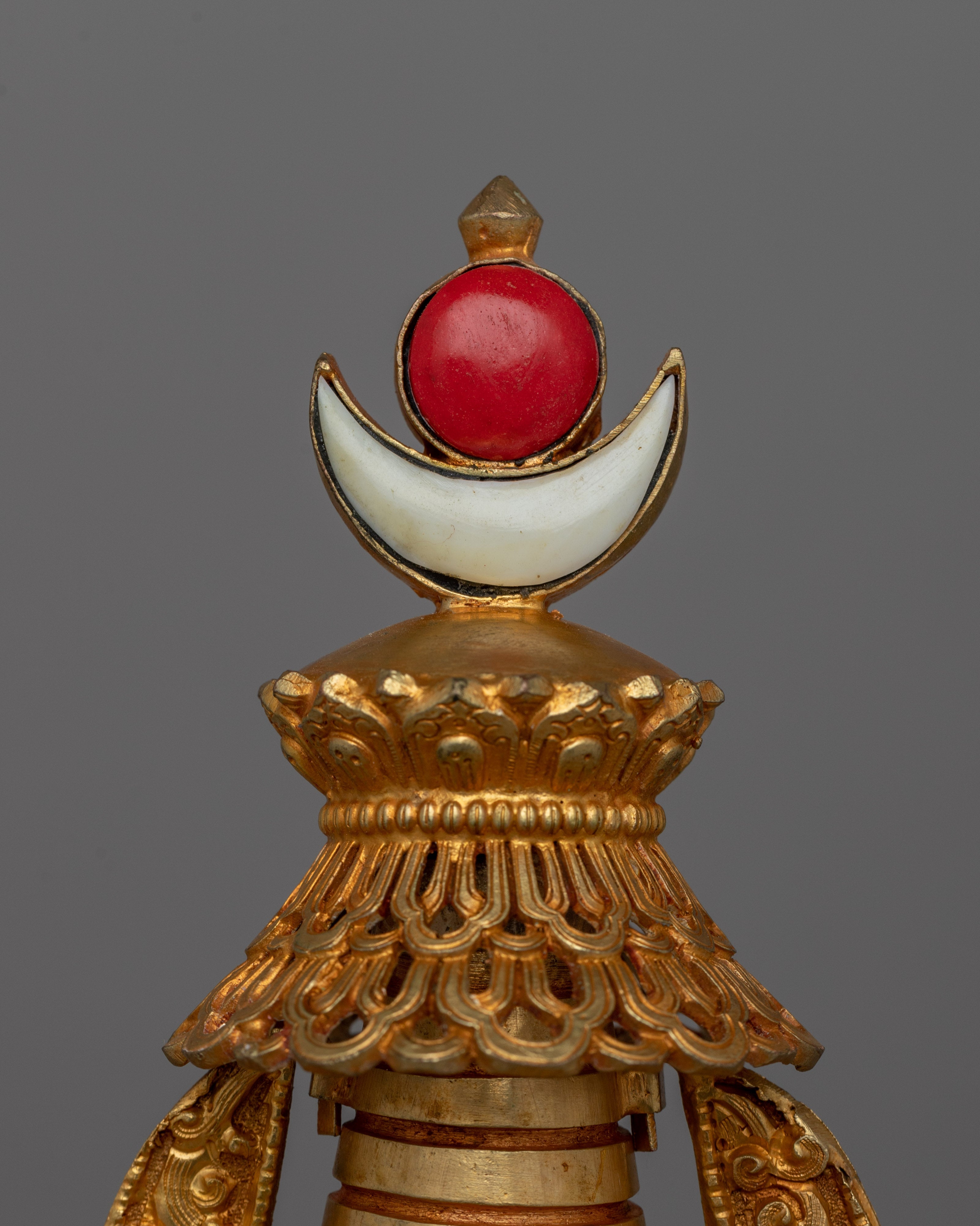 Hand carved Tibetan Stupa | Tibetan Buddhism