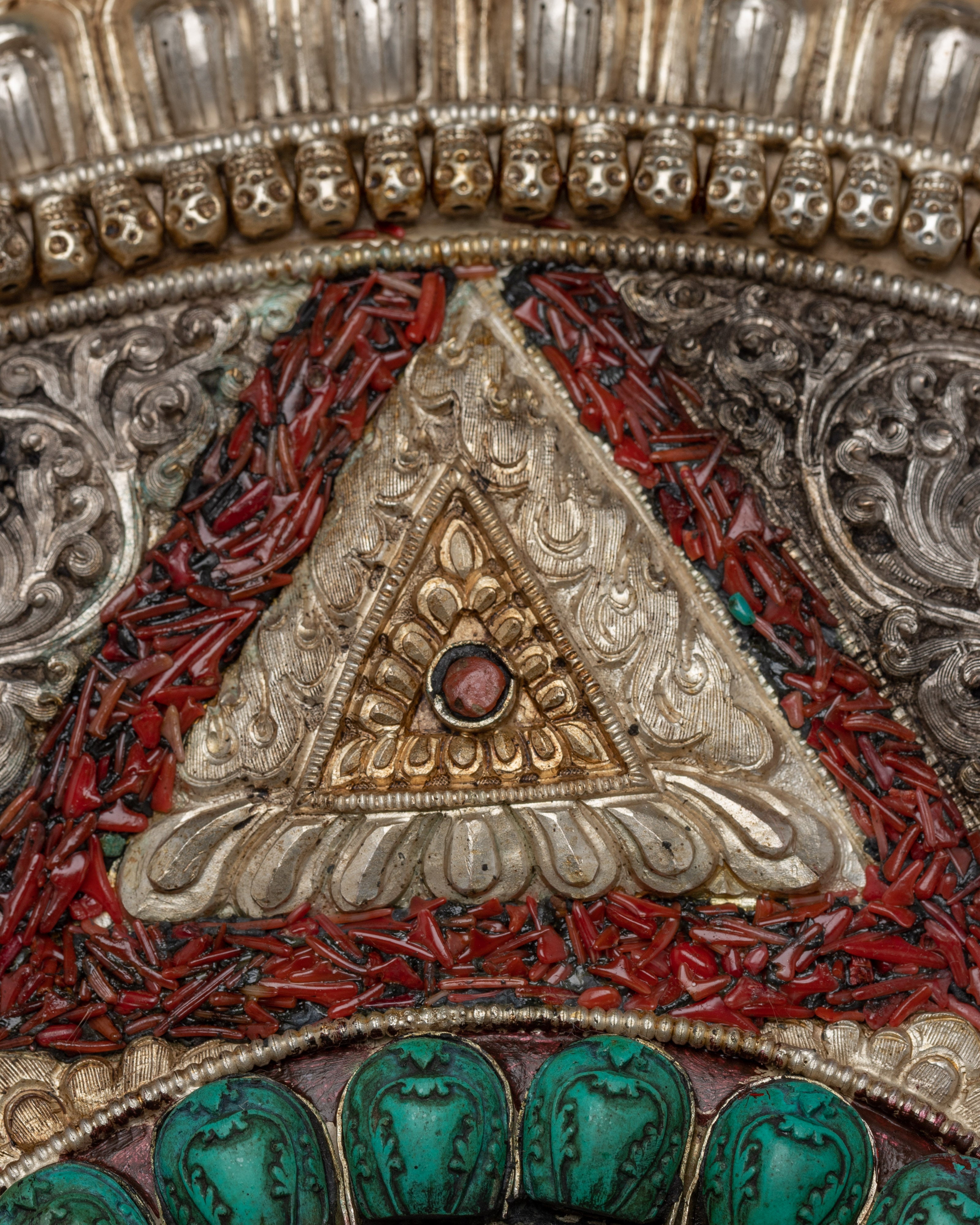 Vajravarahi Sadhana Metal Thangka | Handcrafted Tibetan Altar Decor