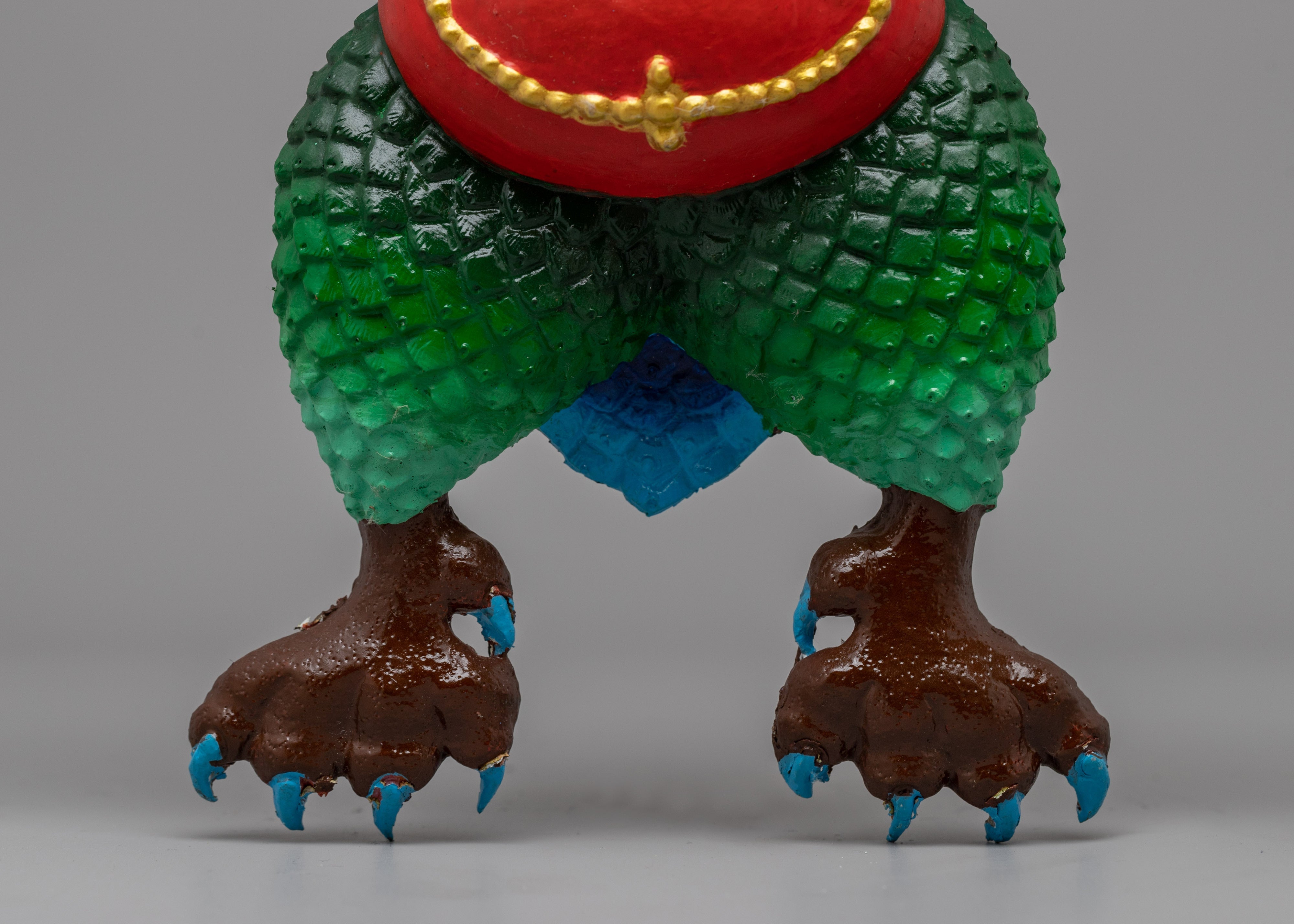 Garuda Protector Statue | Hand-Carved Decorative Sculpture for Altar Use