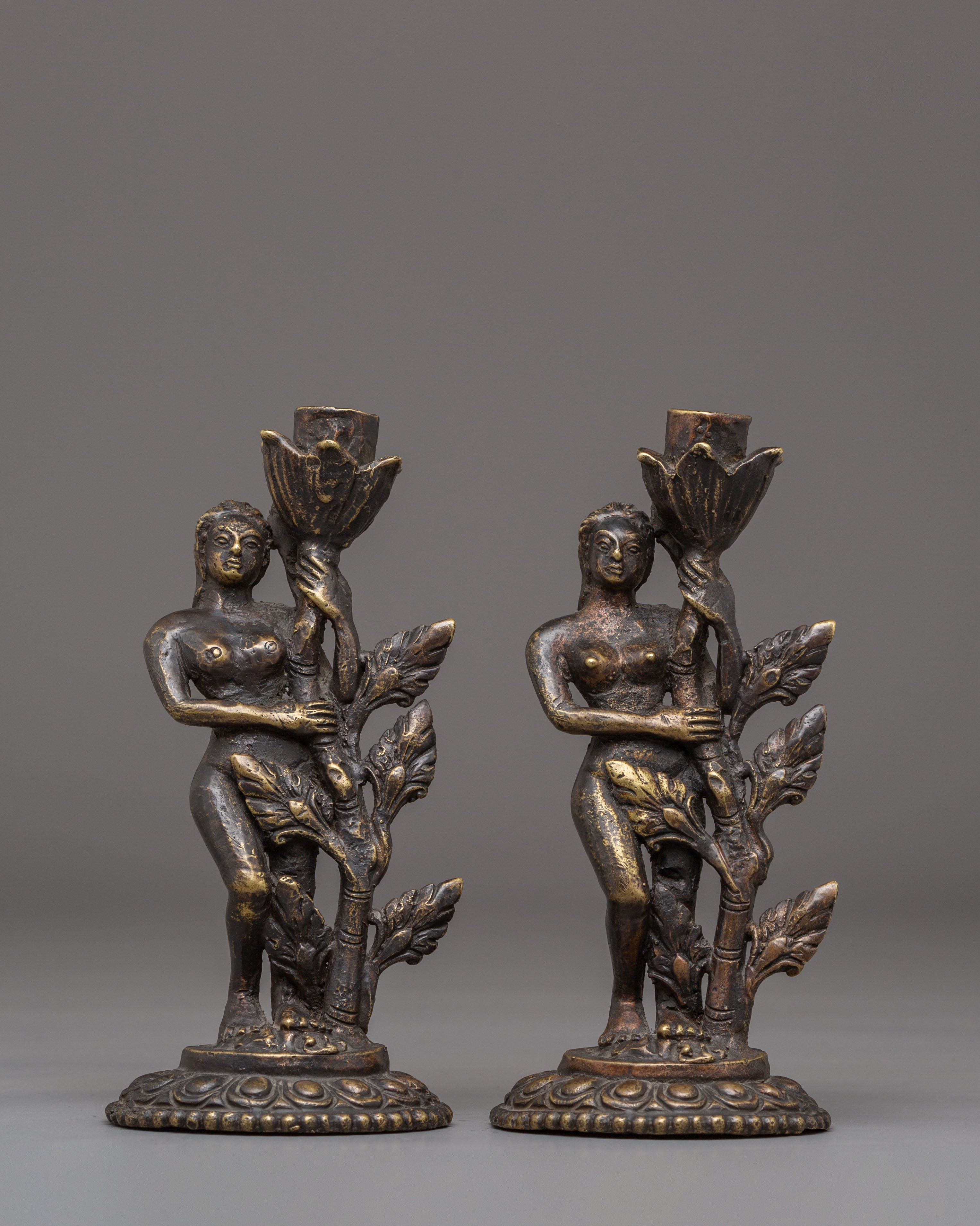 Handmade Candle Holder Set | Handcrafted Oil Lamp