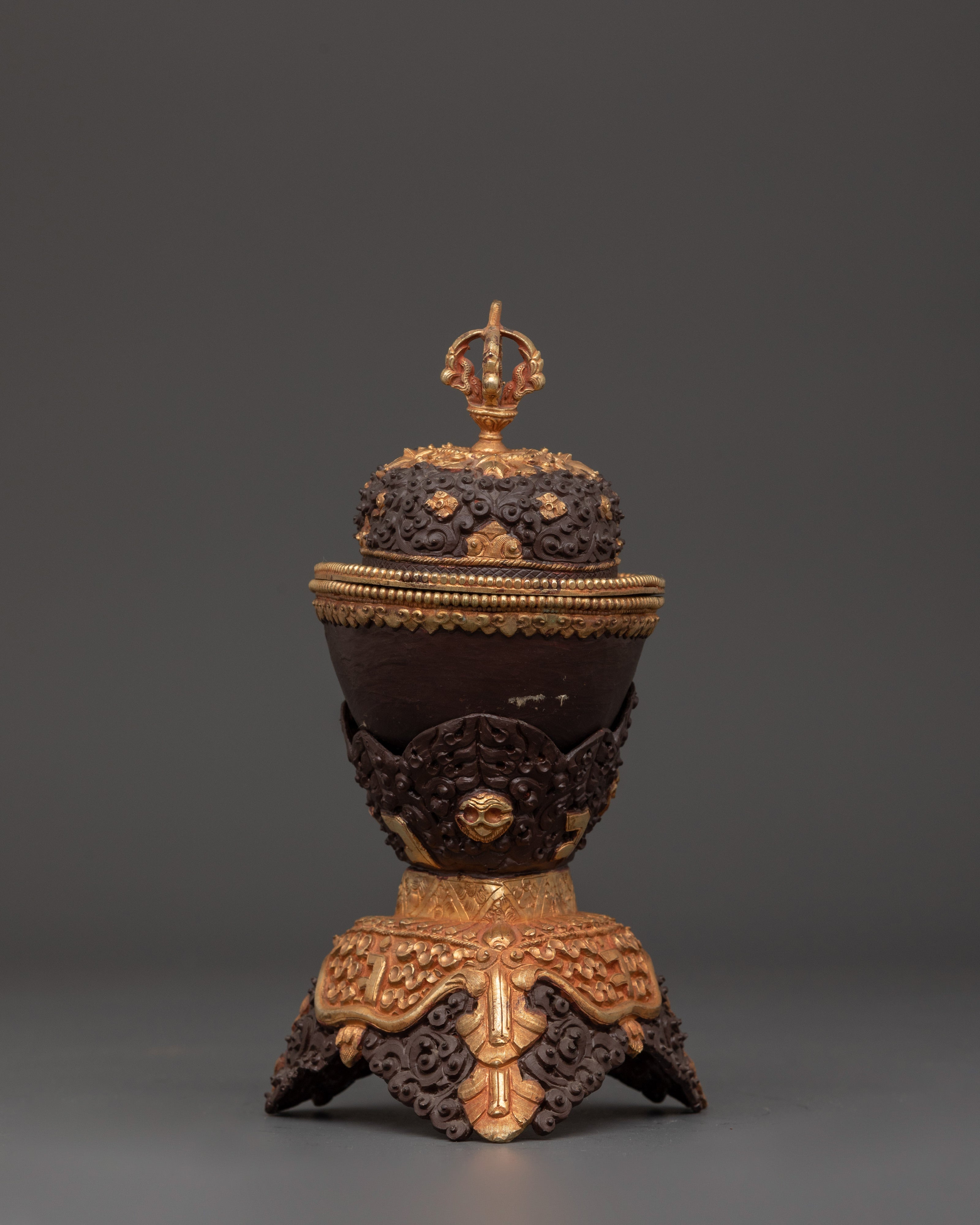 Copper Kapala Offering Set
