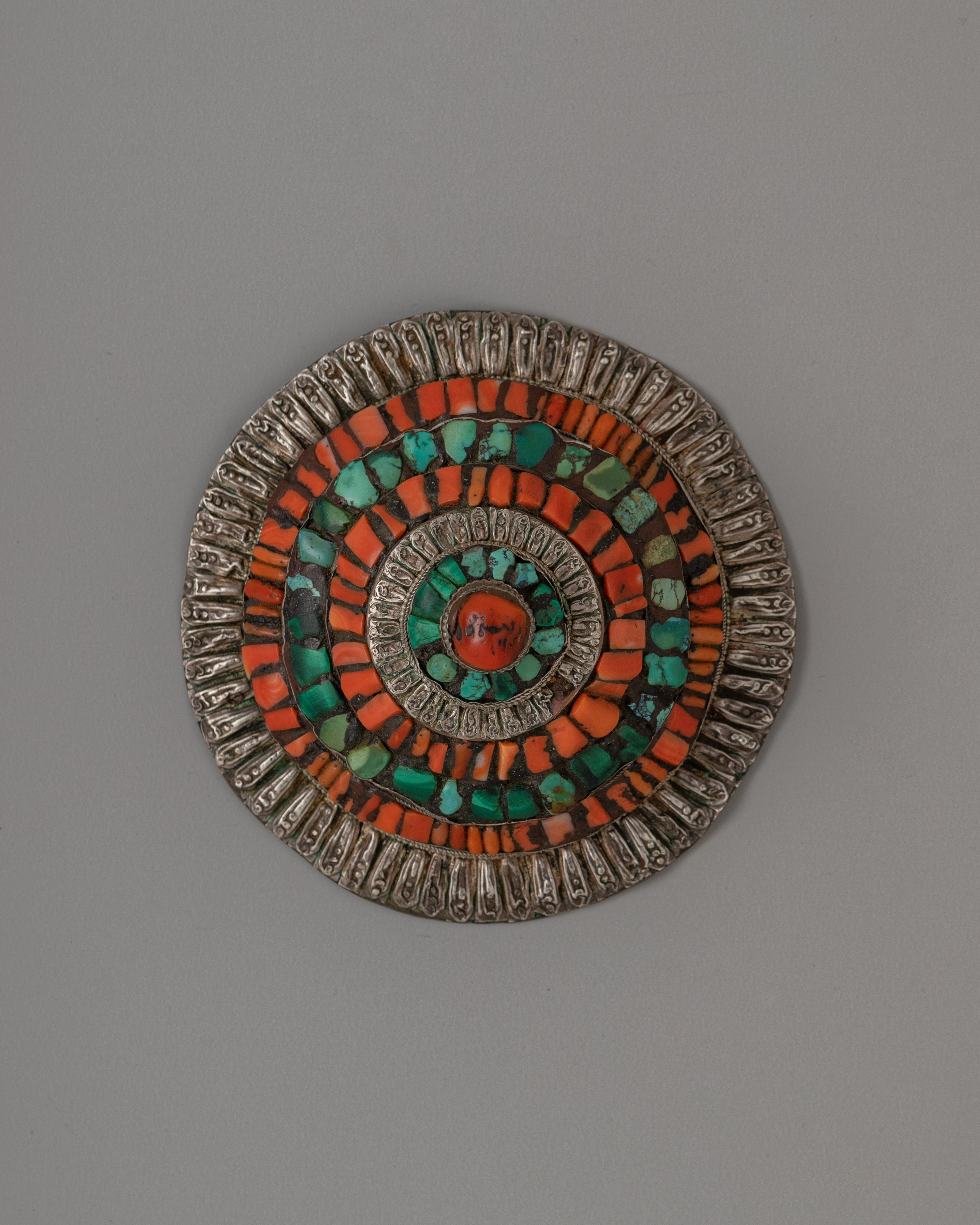 Tibetan Ceremonial Headgear |