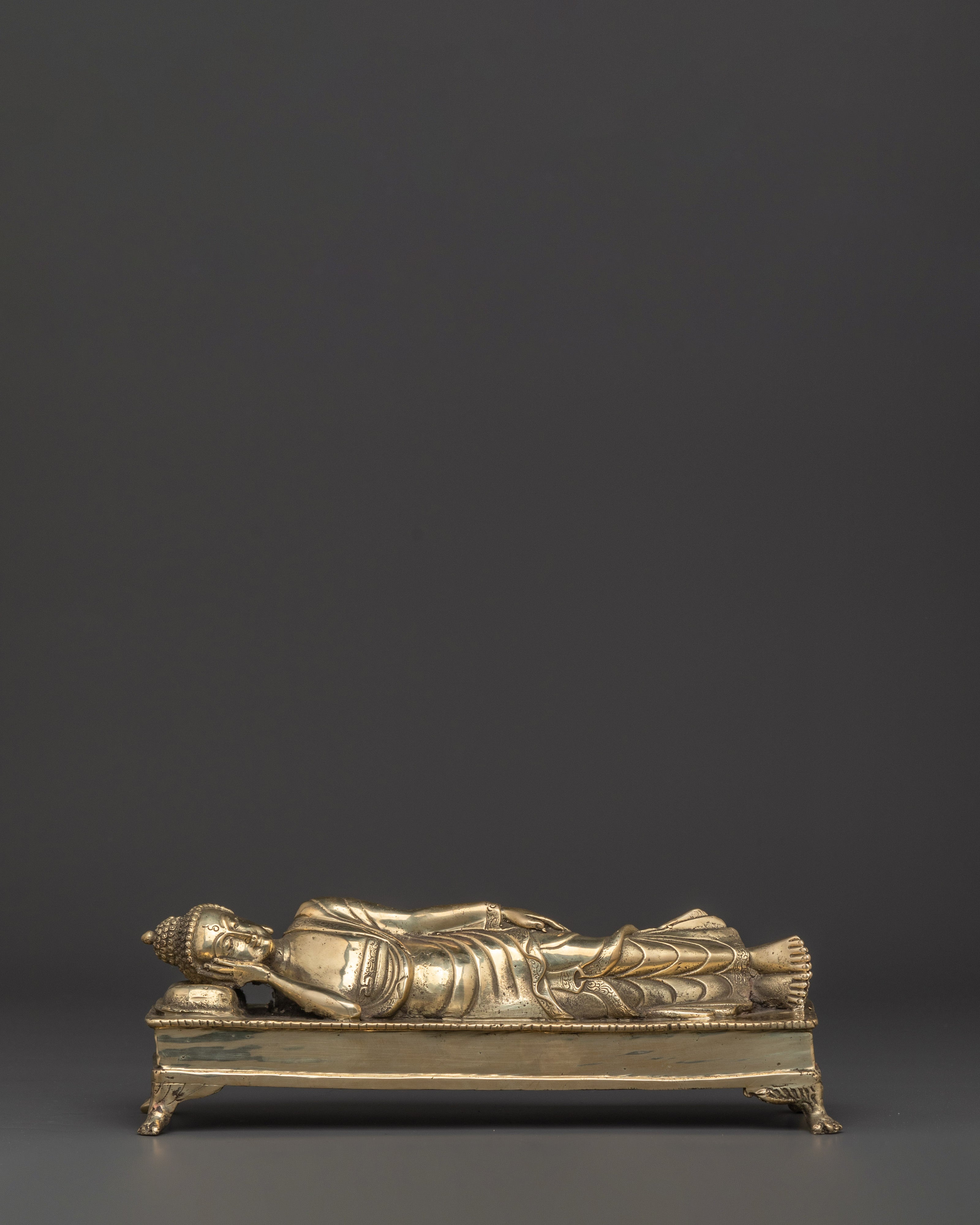 Handcrafted Sleeping Buddha Statue