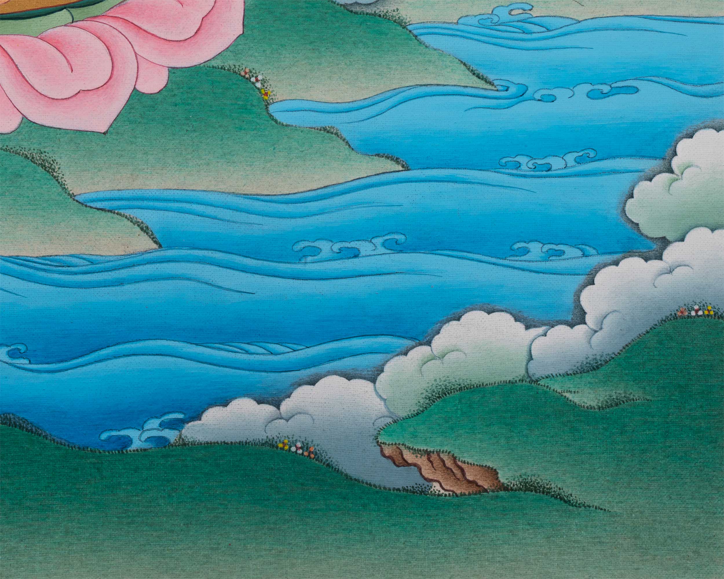 Dorje Phagmo Thangka Artwork | Thangka Print Of Wrathful Compassion