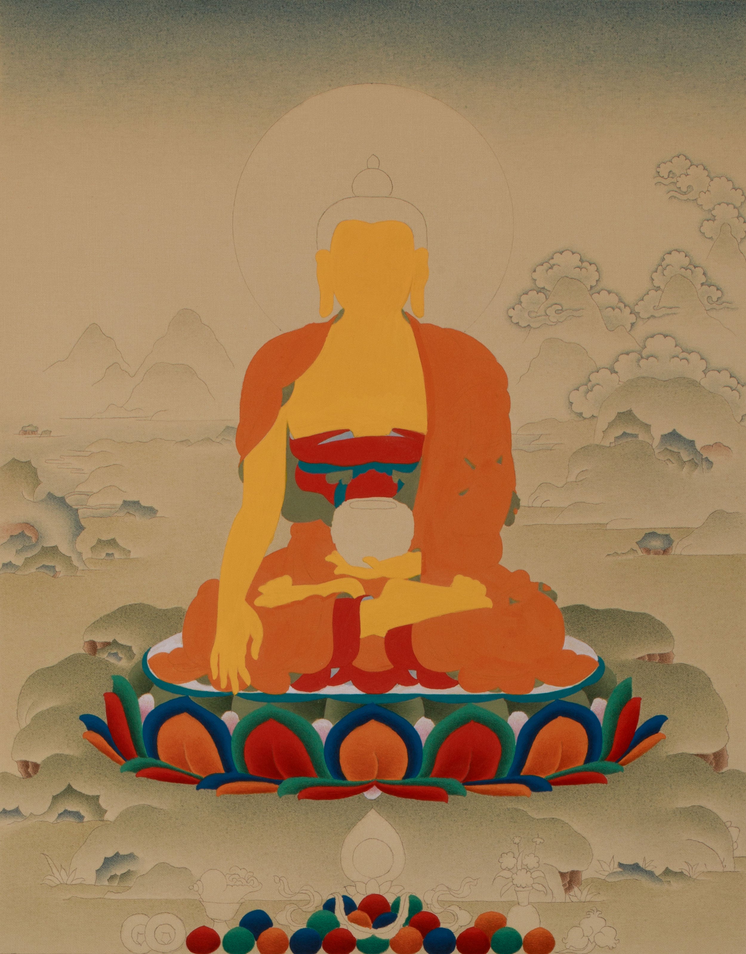 Traditional Process of the Shakyamuni Buddha Artwork | Historical Buddha