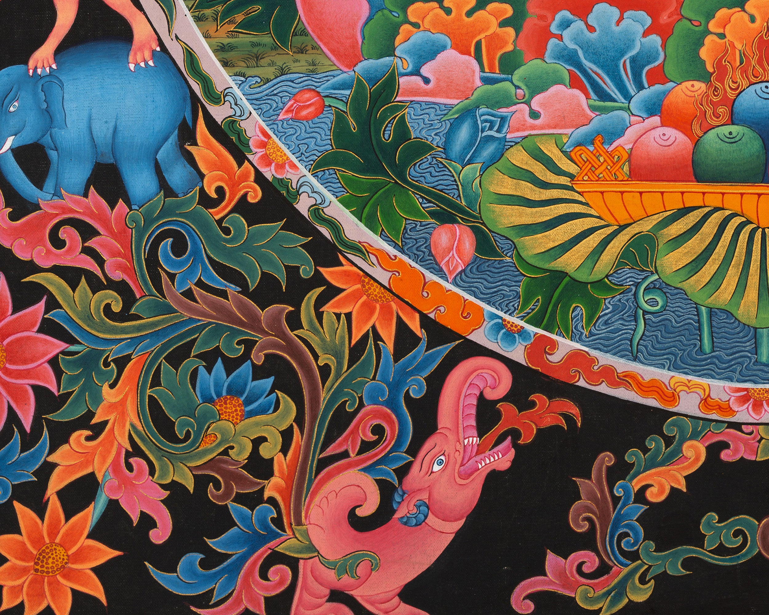 White Tara Artwork | Sacred Symbol of Healing and Longevity