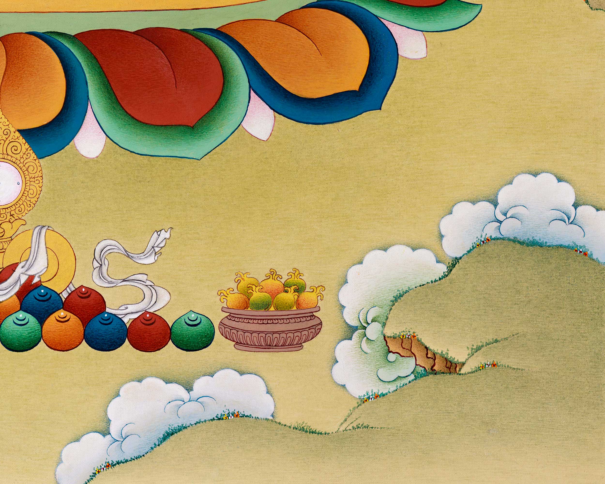 Feirce Power, Wrathful Compassion Vajrapani Thangka