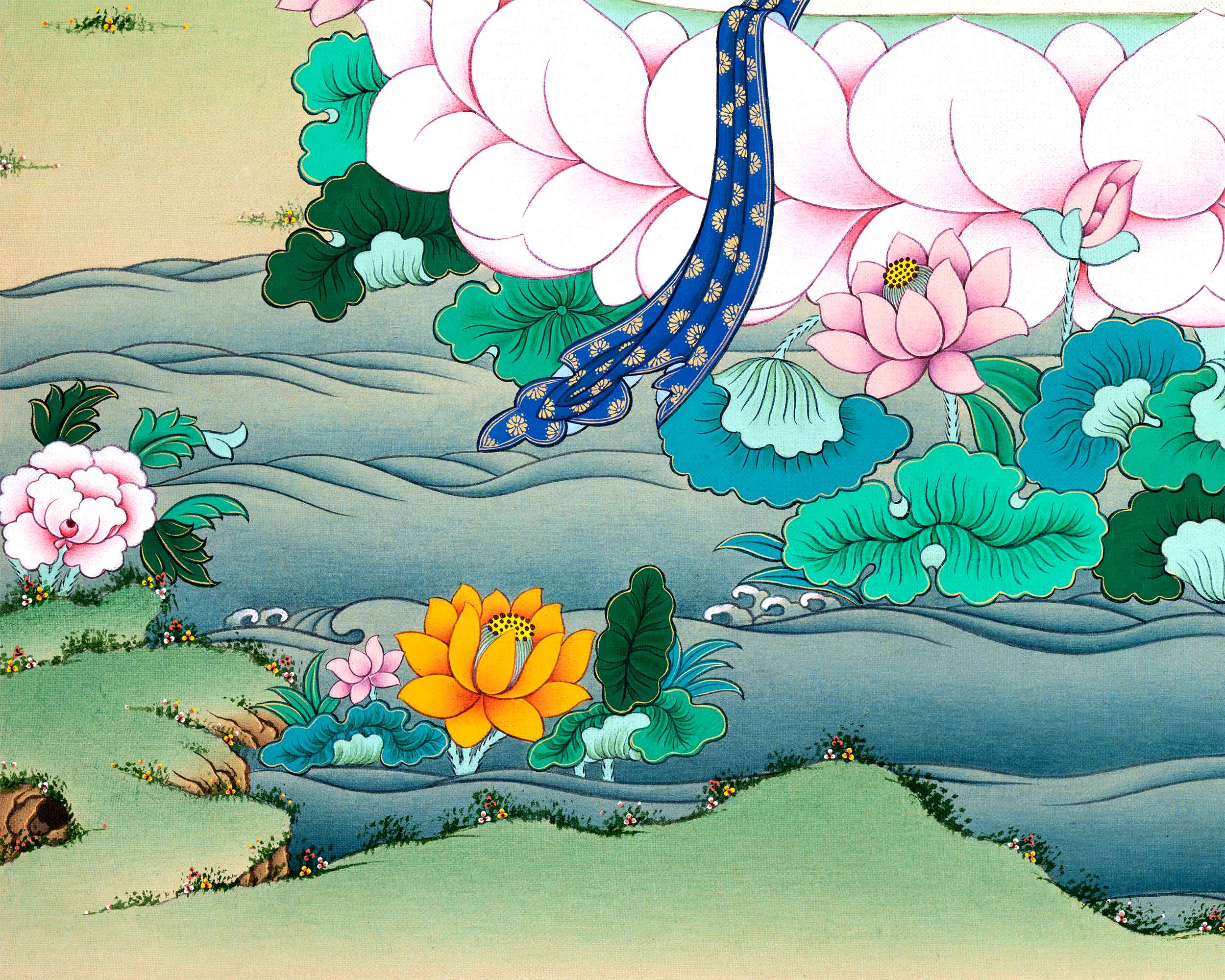 Buddha Manjushri Canvas Print | Knowledge and Wisdom | Himalayan Art