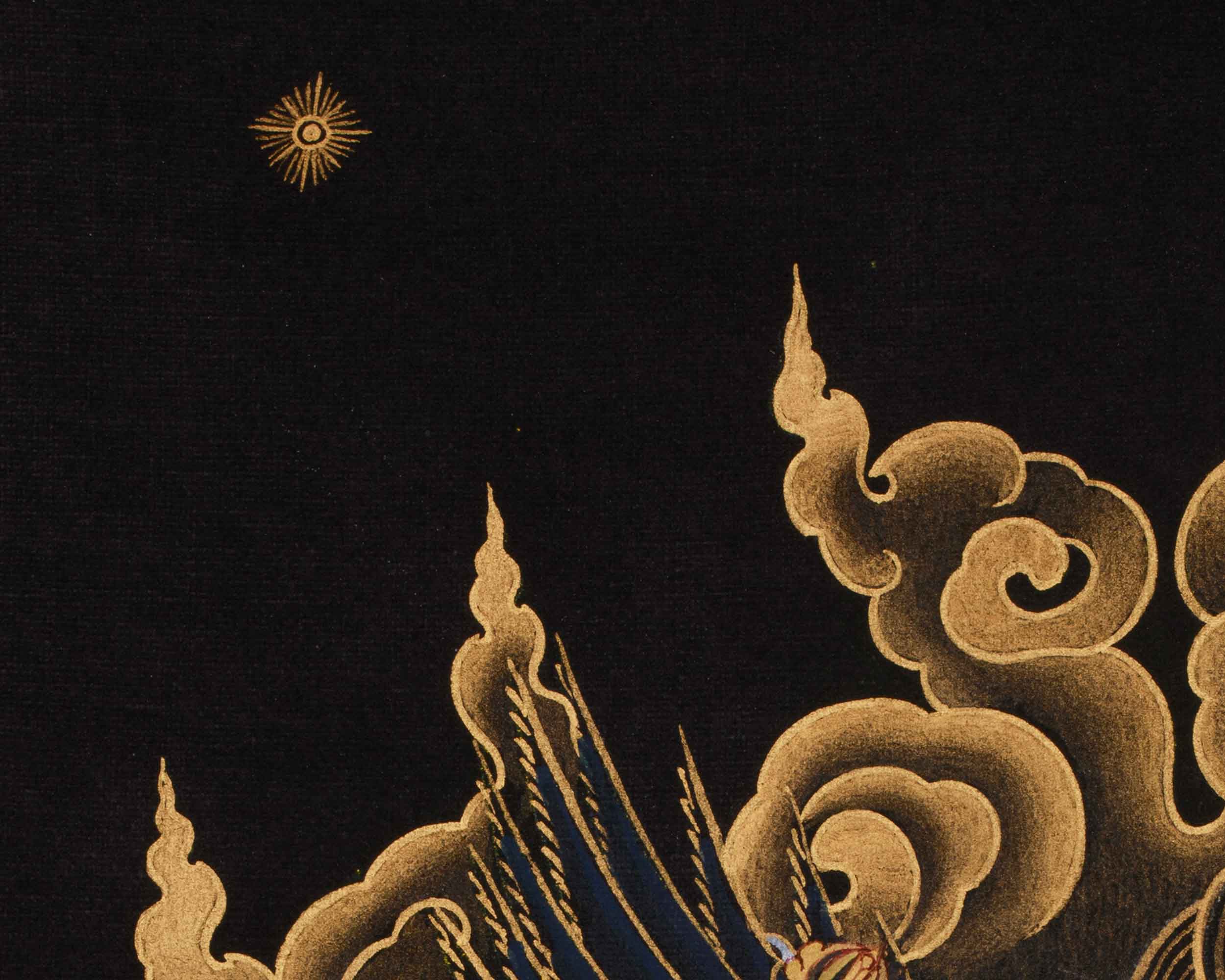 Wrathful Vajrakilaya Thangka | Transmutation of Negativity