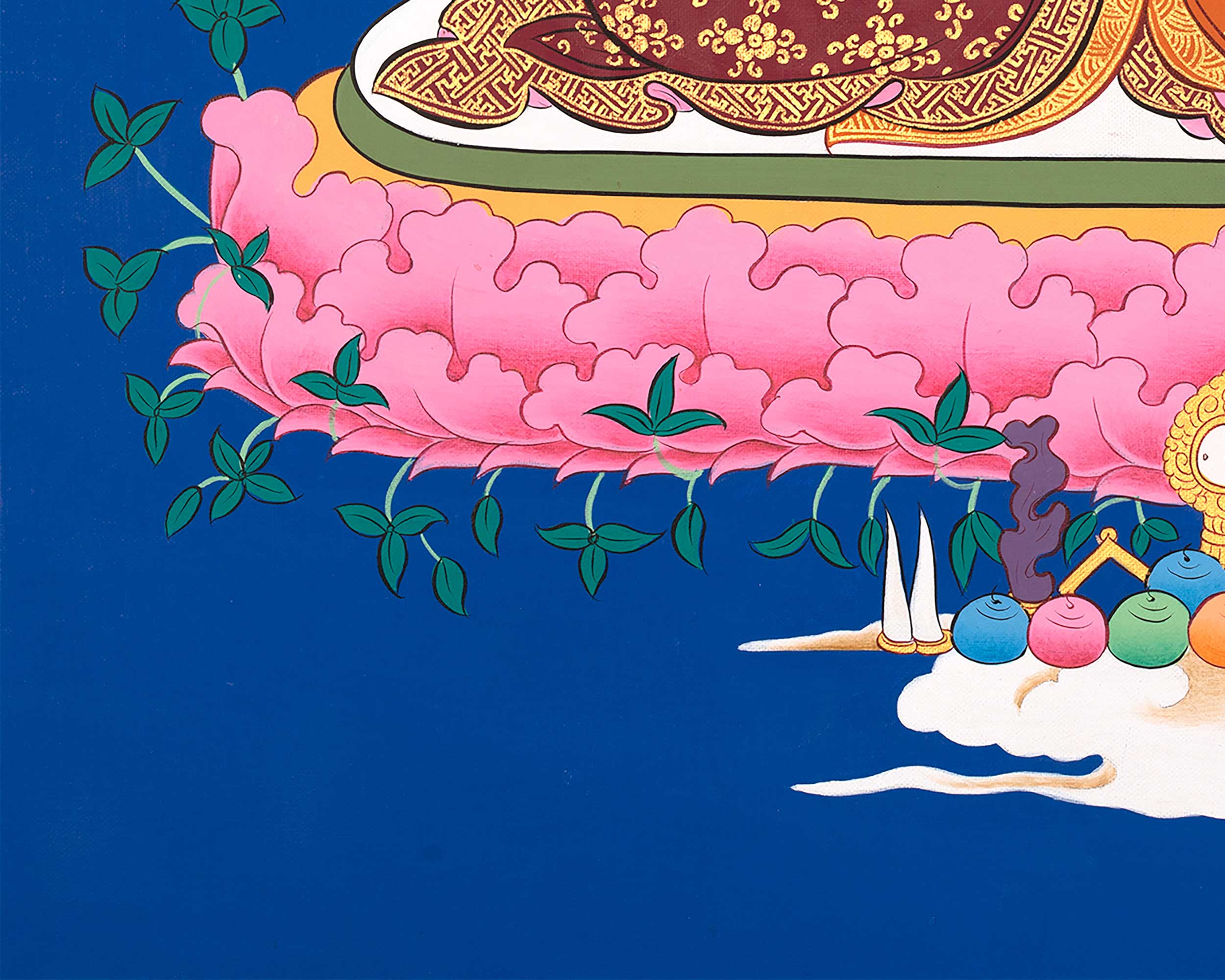 Tsongkhapa Thangka Painting | The Buddhist Master