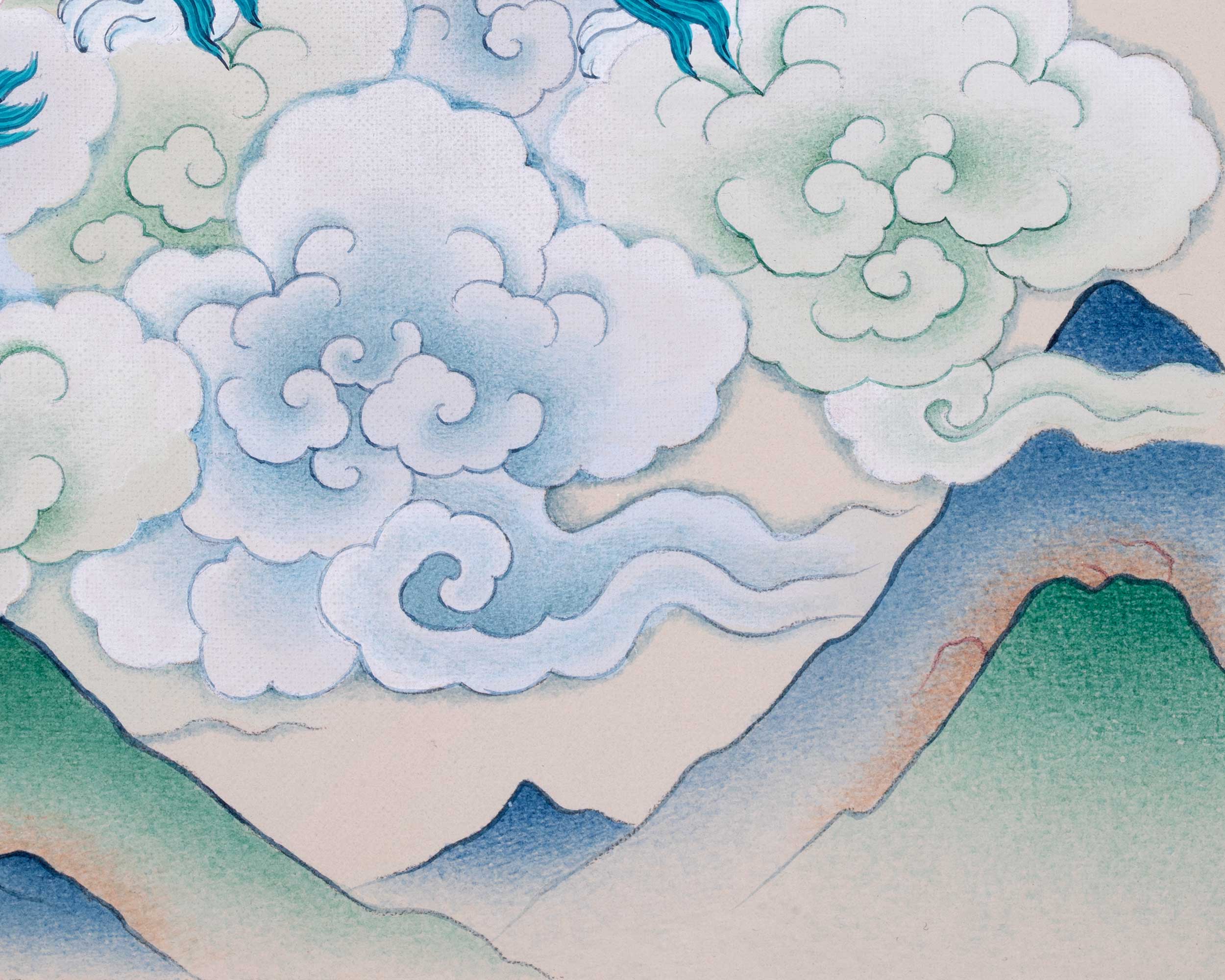 Tsheringma, Five Sisters Dakini Thangka