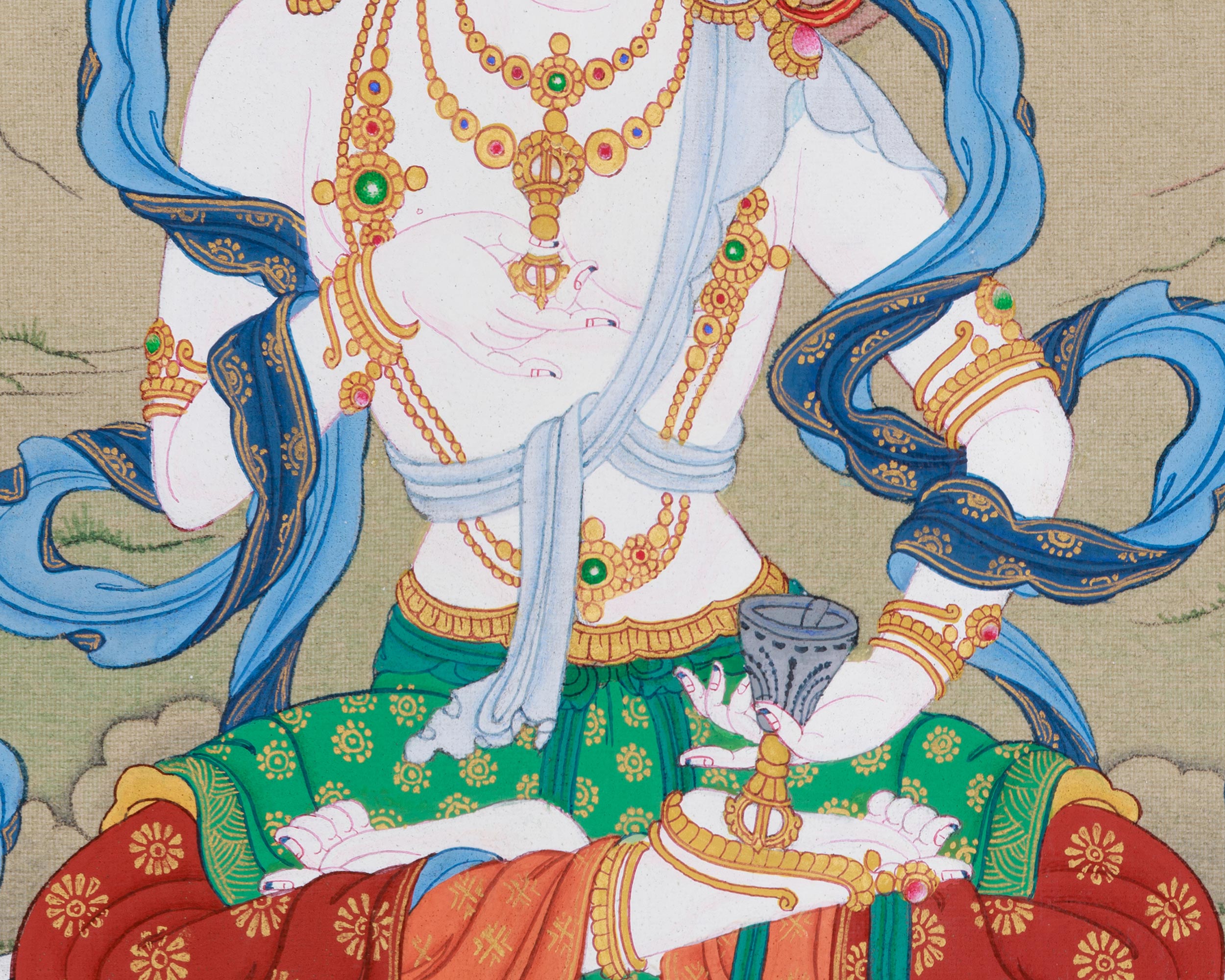 Dorje Sempa Artwork | Vajrasattva, Buddha of Spiritual Cleansing