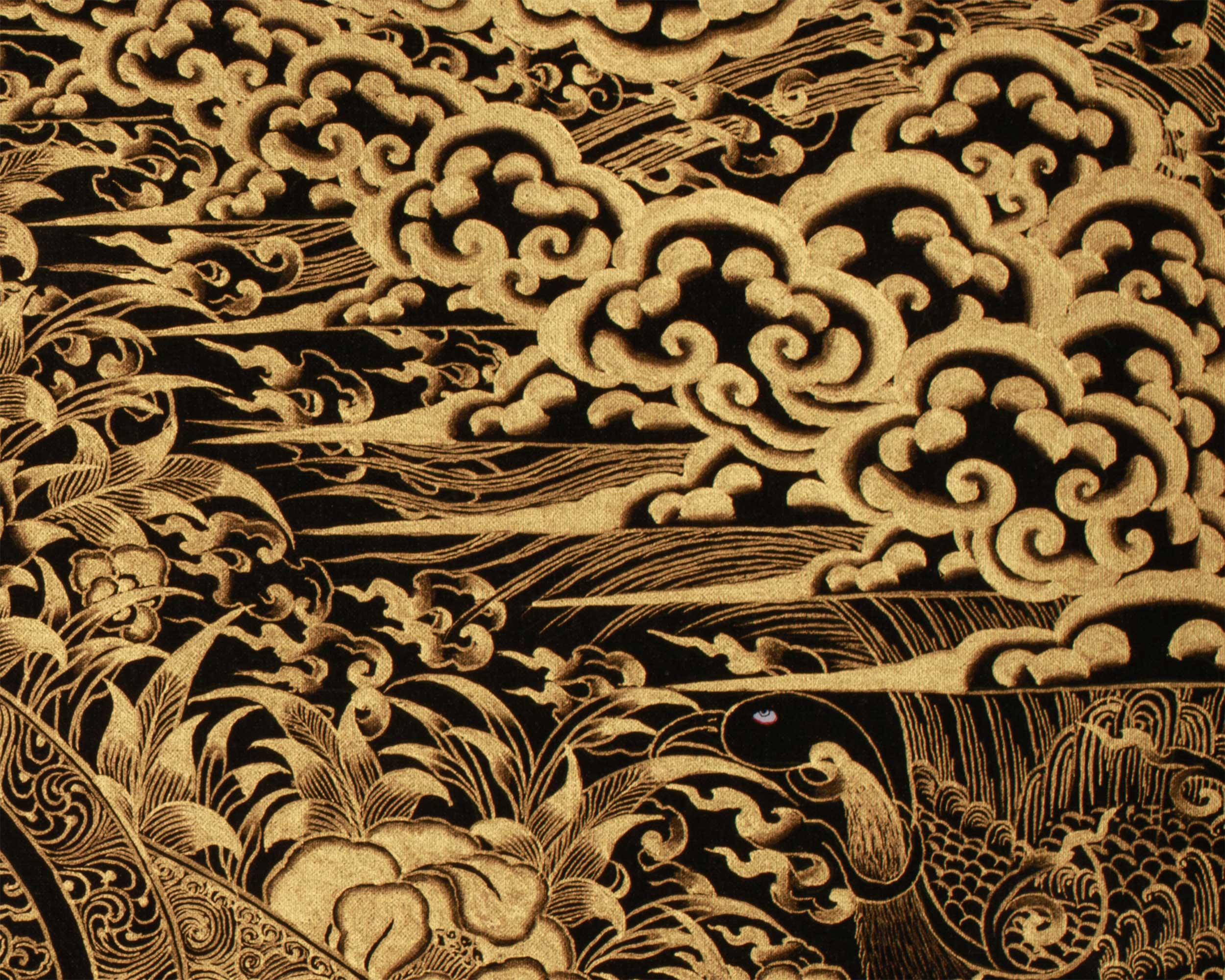 Tibetan Thangka of Long Life Buddha Amitayus | Deity of Immortality and Vitality