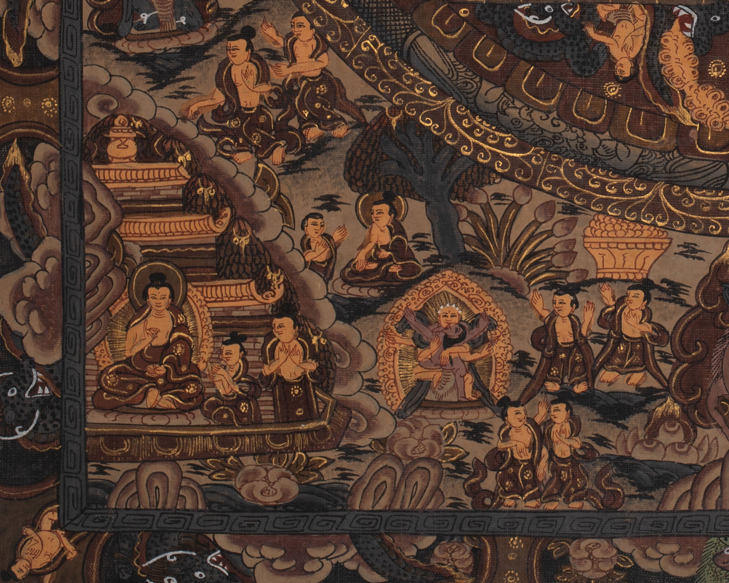 Deity Mandala Thangka | Mandala for Meditation & Visualization