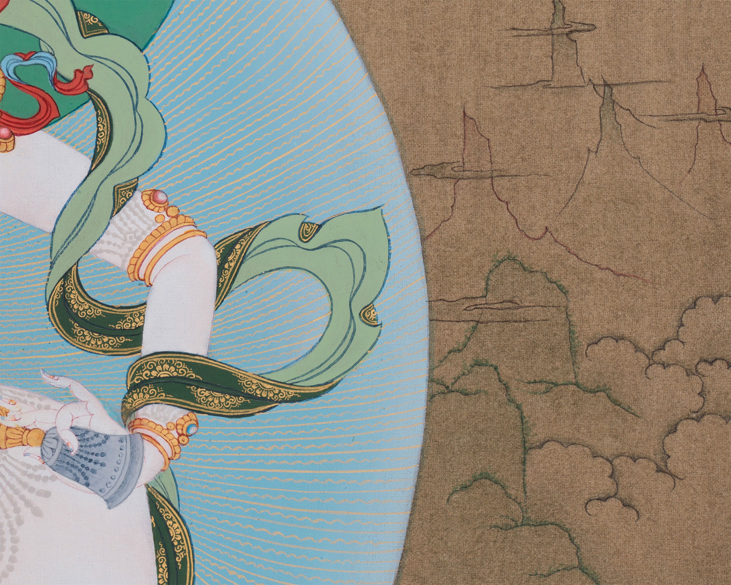 Machig Labdron Painting | Wisdom and Compassion of the Tibetan Yogini