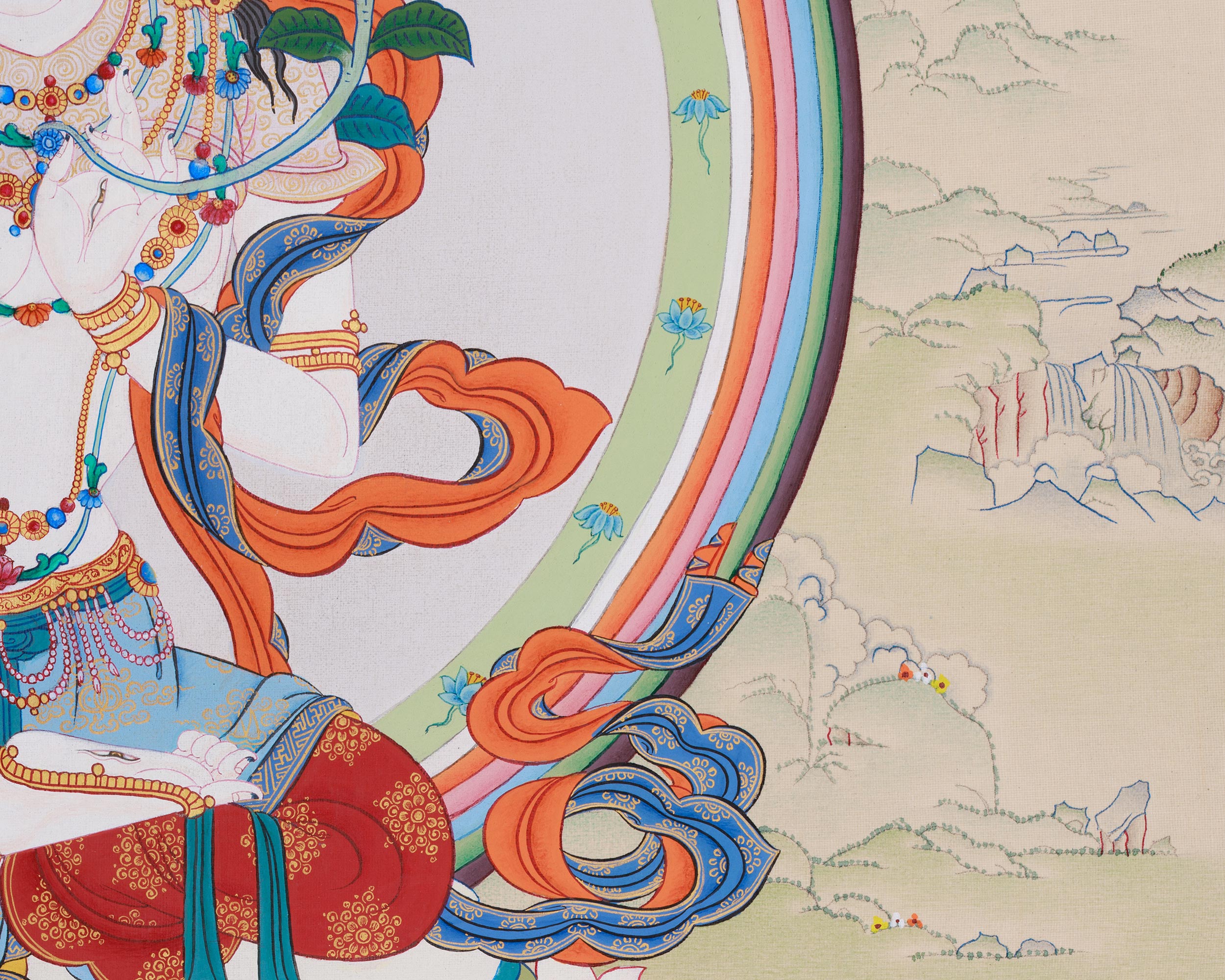 Chintachakra Wish Fullfilling White Tara | The Goddess of Fulfillment and Protection