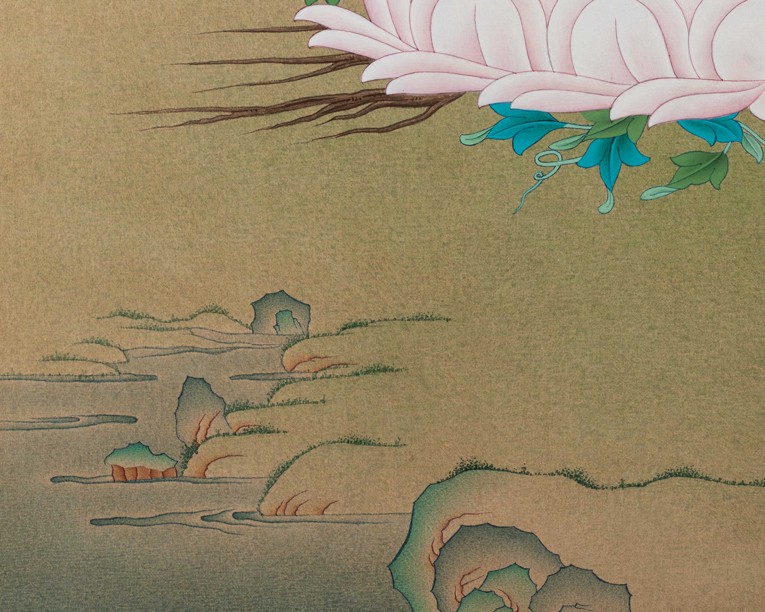 Buddha Shakyamuni Thangka | Tibetan Buddha Painting