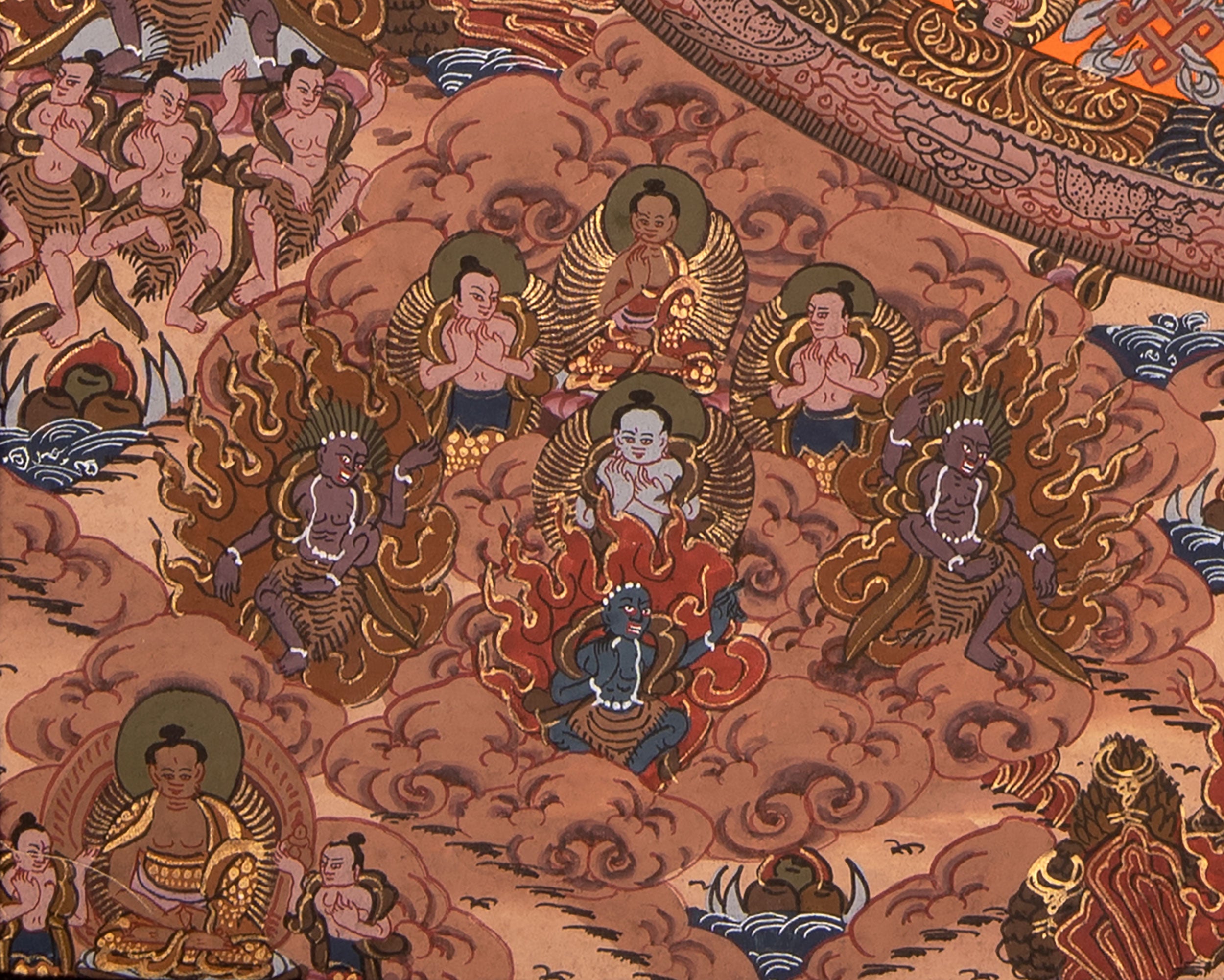 Buddhist Deity Mandala Thangka | A Gateway to Inner Awakening