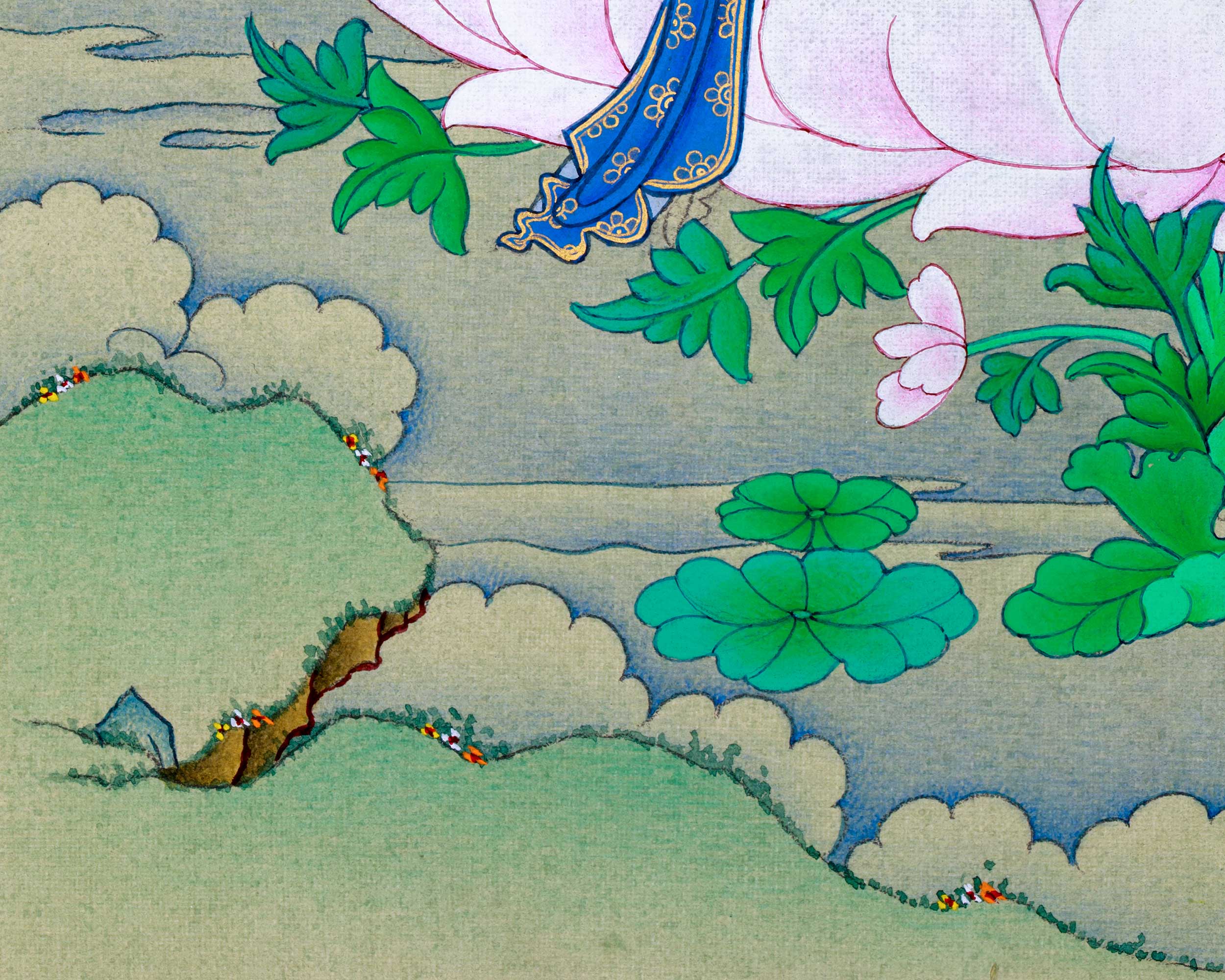 High Quality White Tara Thangka