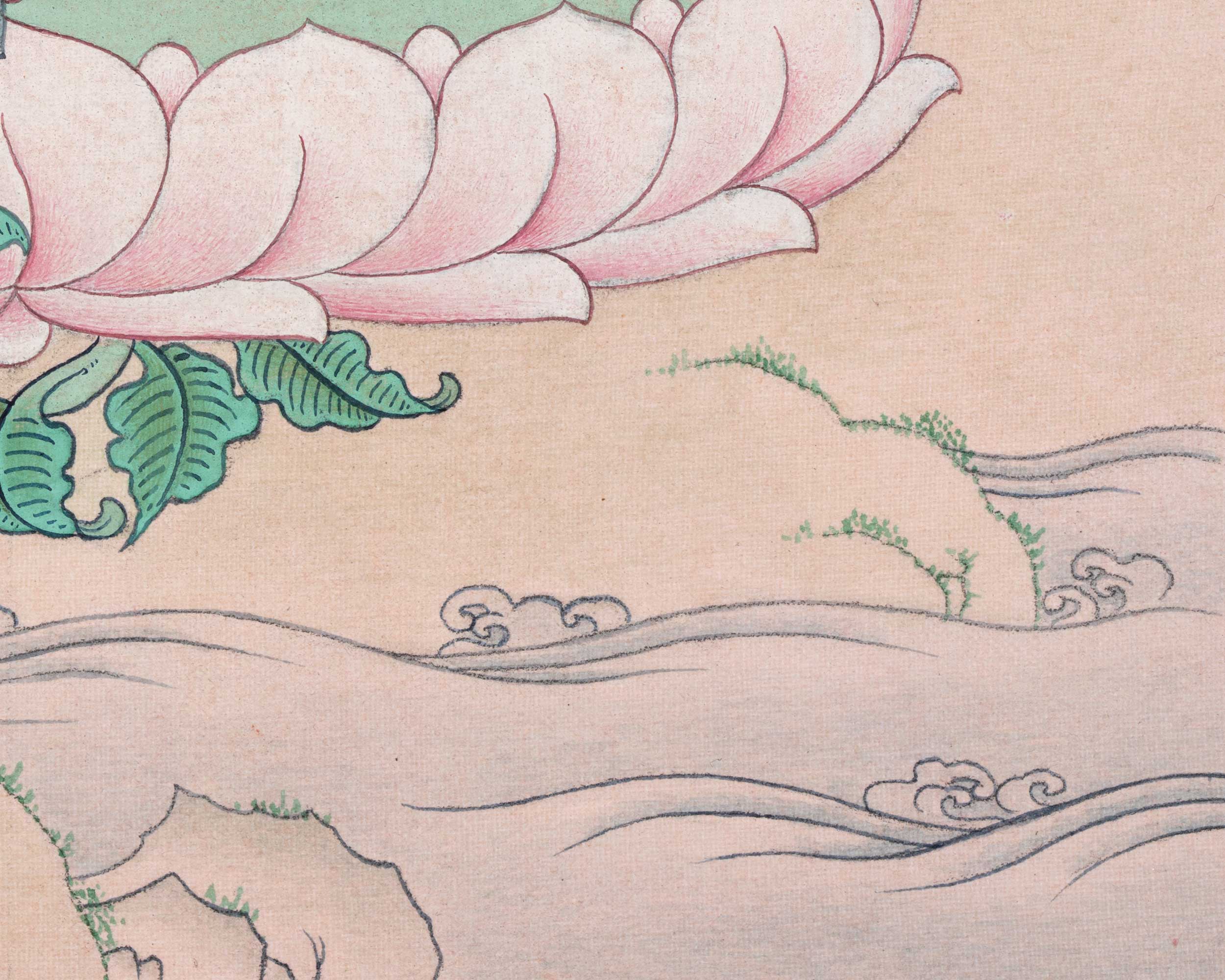 Samkusumita Tara | 21 Tara of Surya Gupta Thangka