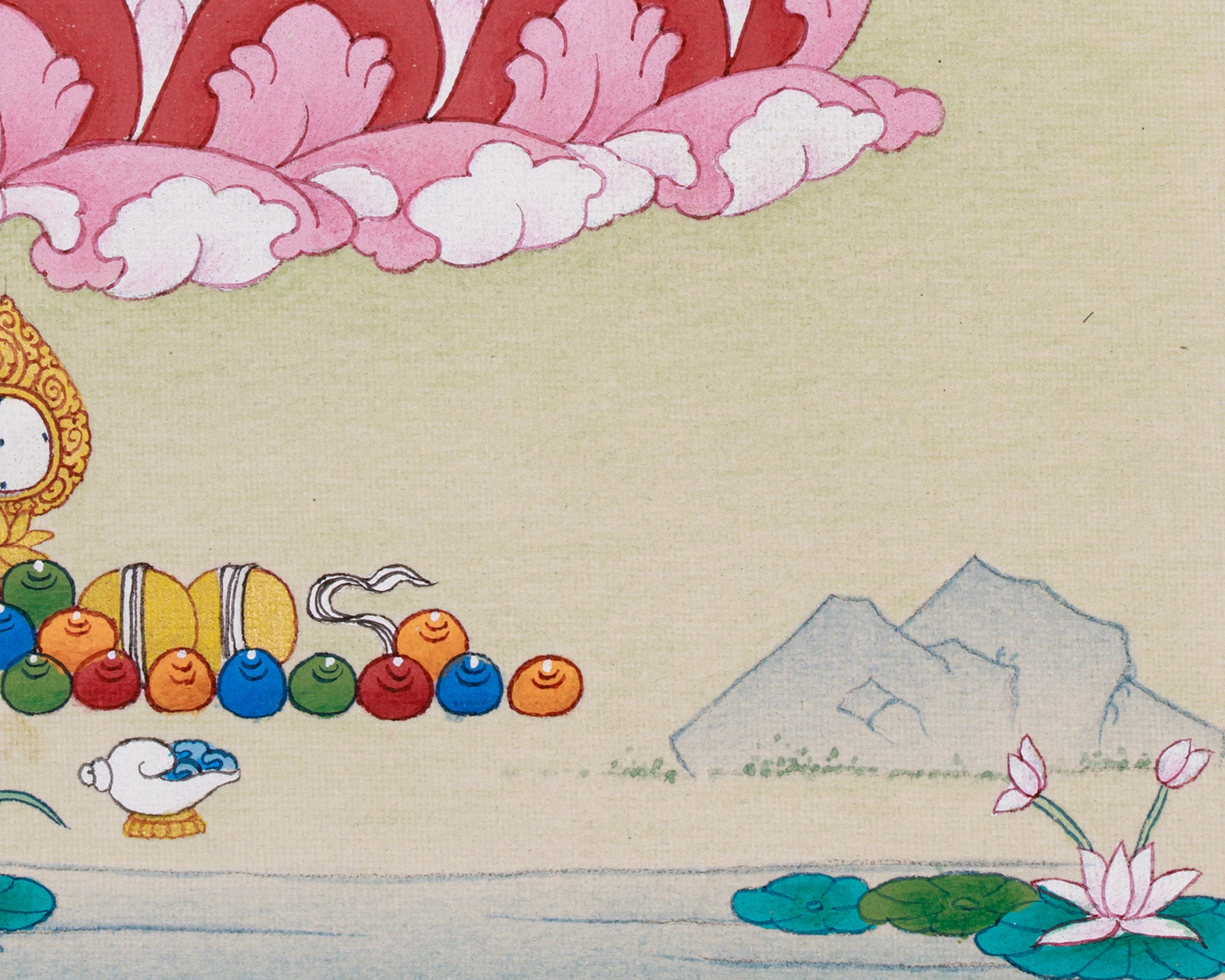 Exquisite Chenresig Thangka