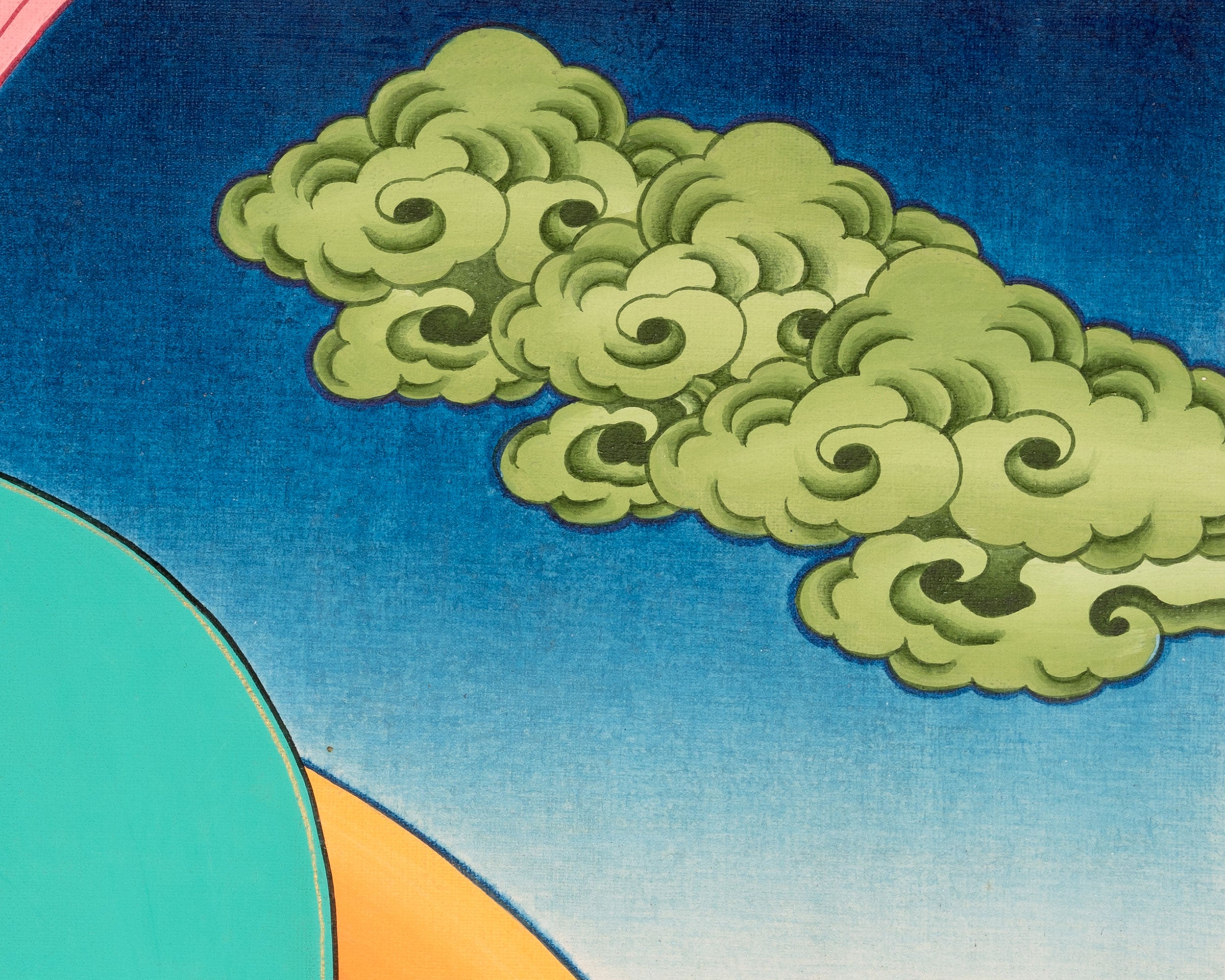 Blue Bhaisajyaguru Thangka | A Symbol of Compassion and Healing