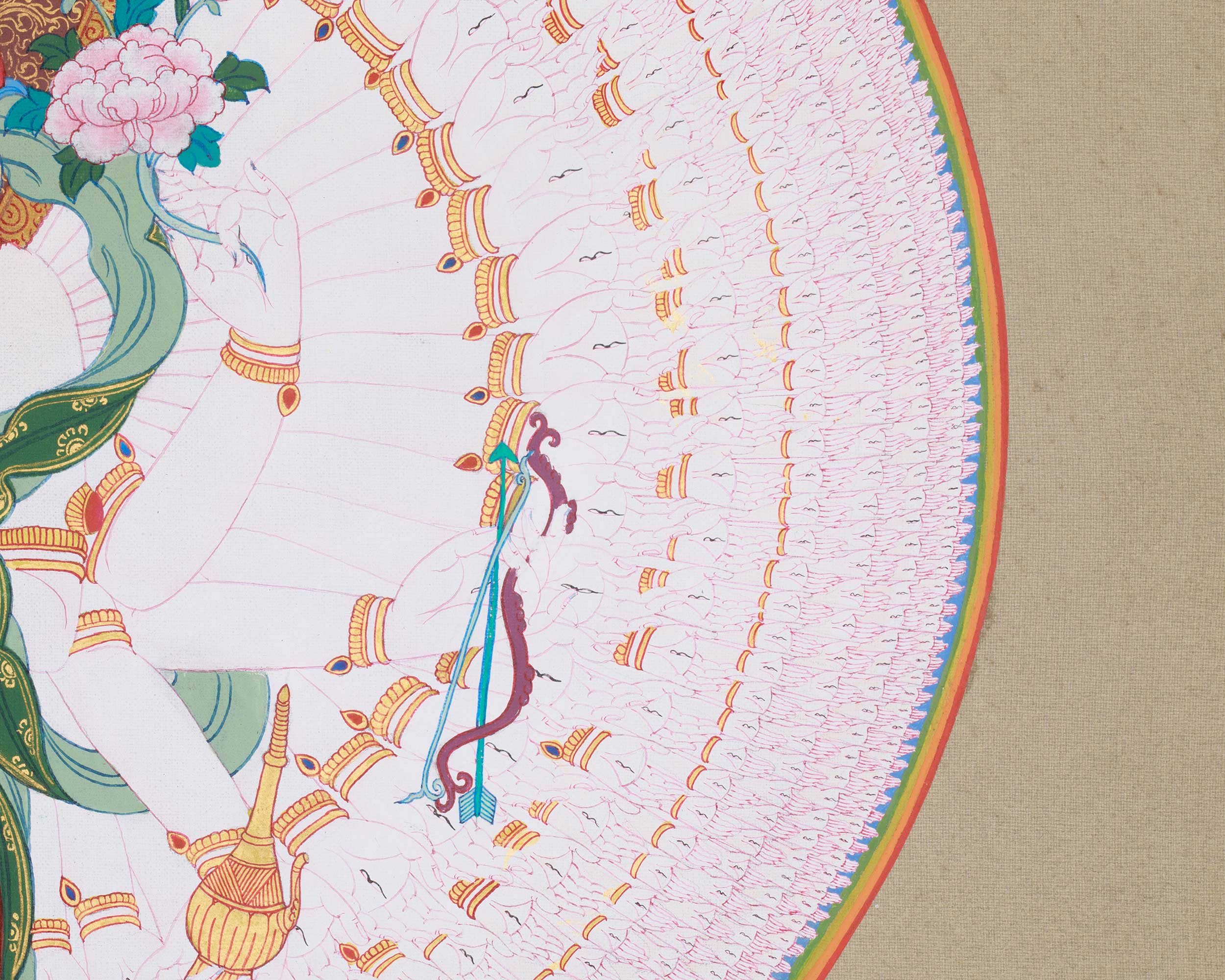 Thousand Armed Chenrezig Bodhisattva | Protector and Savior of All Beings