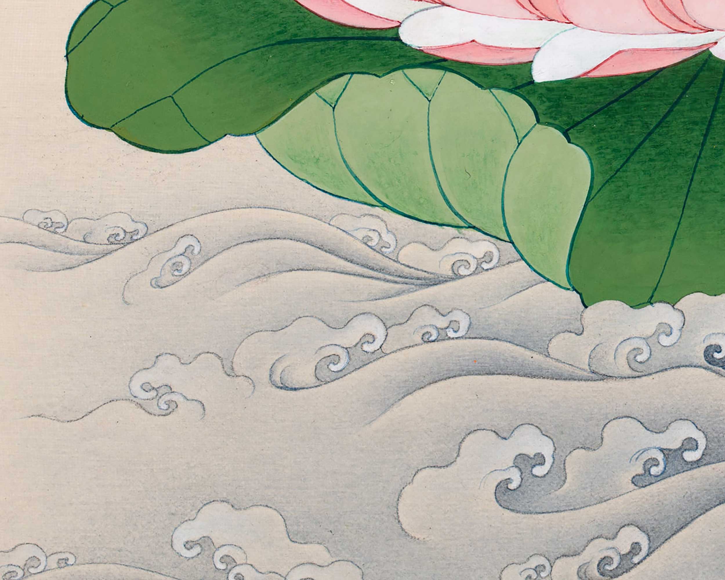 Divine Feminine, Red Tara Thangka | Traditional Tibetan For Wall Hanging Decoration