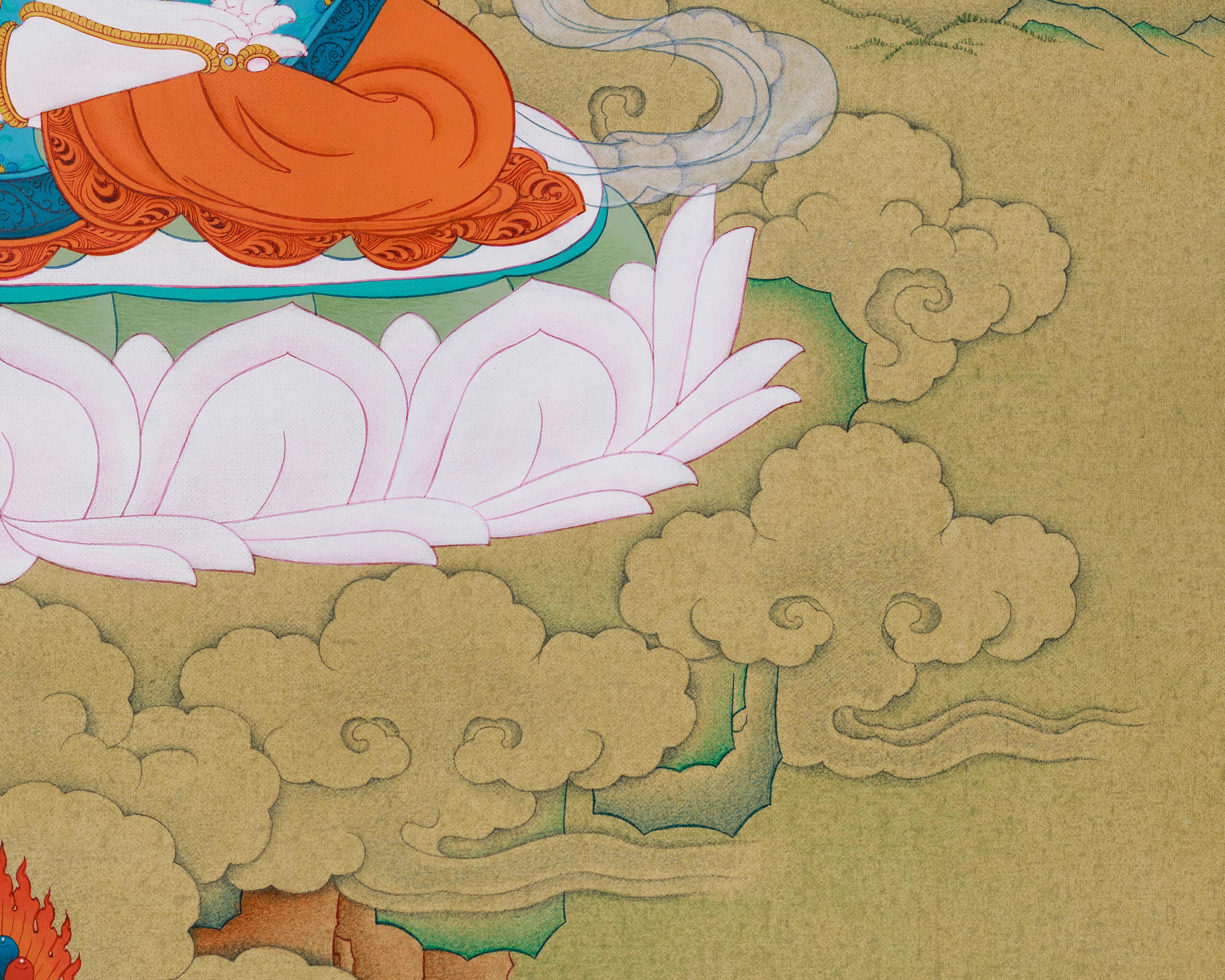 Thangka of Chenrezig | Bodhisattva Of Compassion