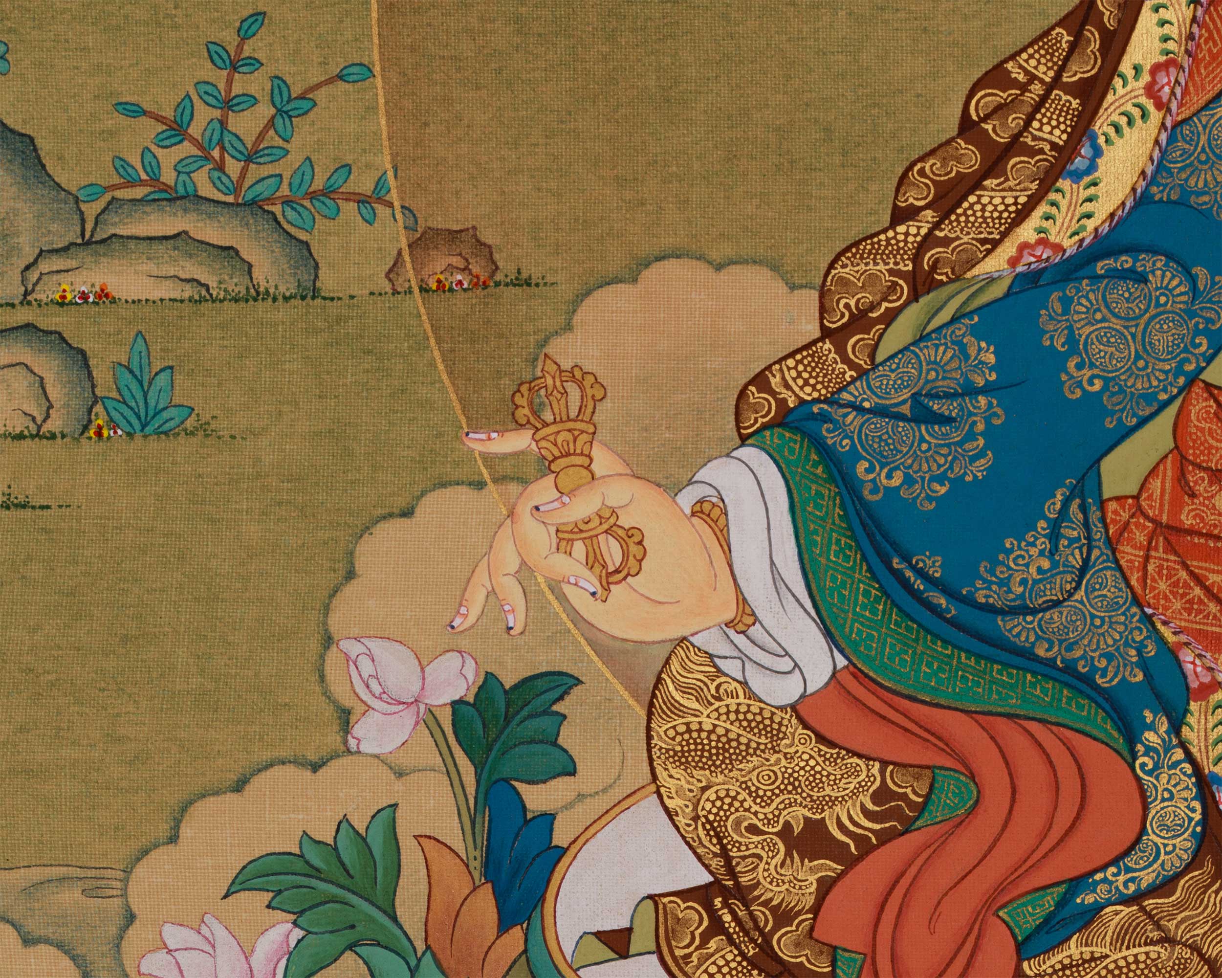 The Lotus-Born Guru Rinpoche | Tibetan Art of the Tantric Master & Spiritual Journey