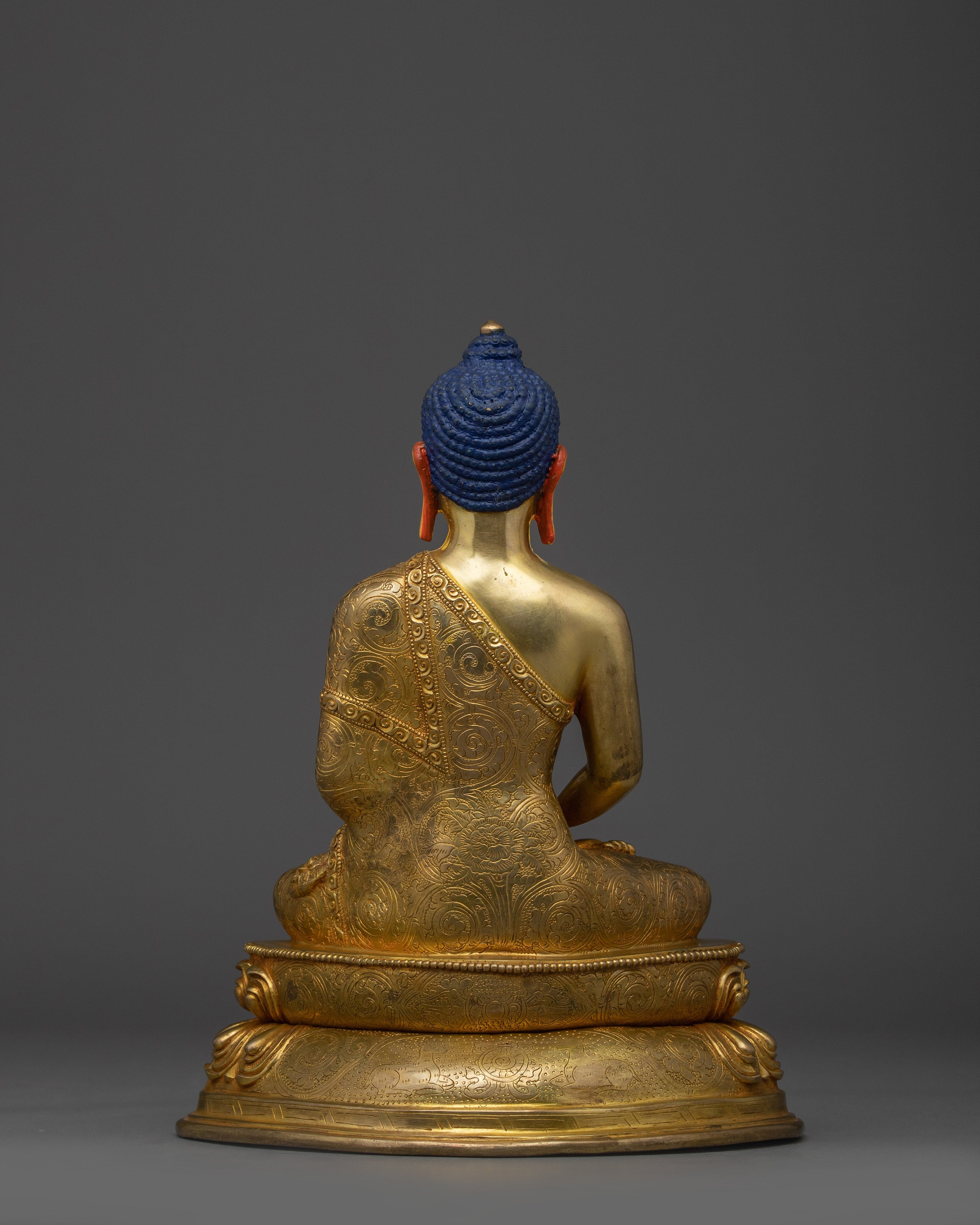 Buddha of Eternal Life Amitabha | Copper Body Sculpture