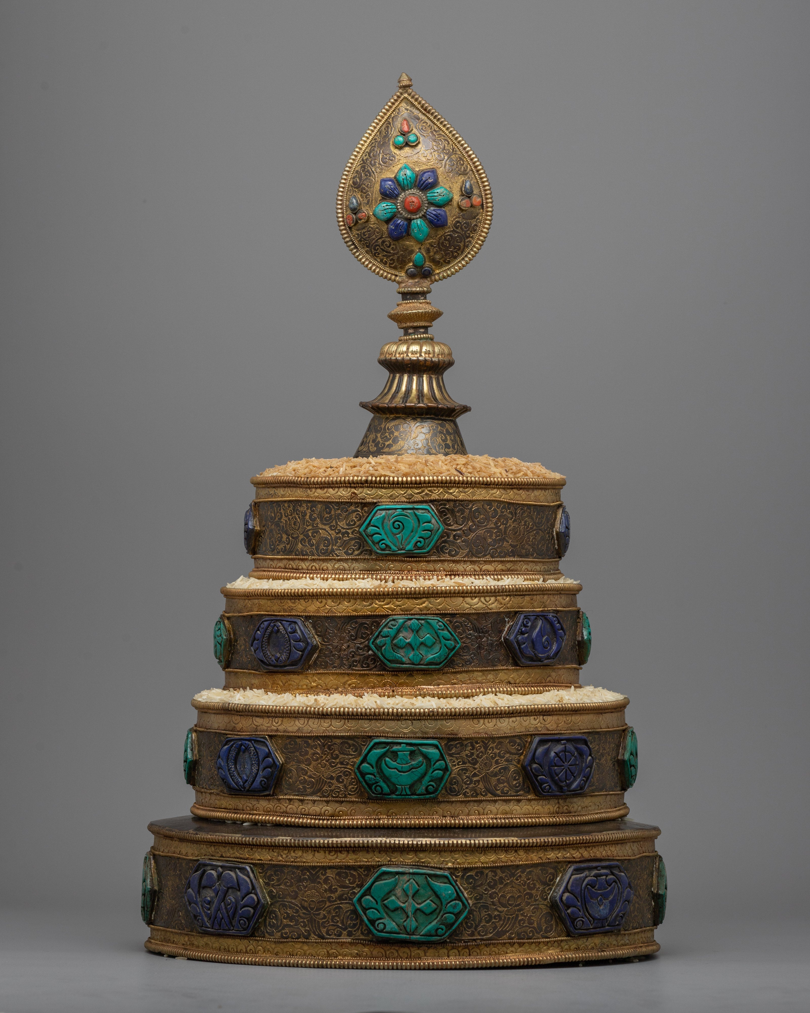 Tibetan Mandala Art for Offering