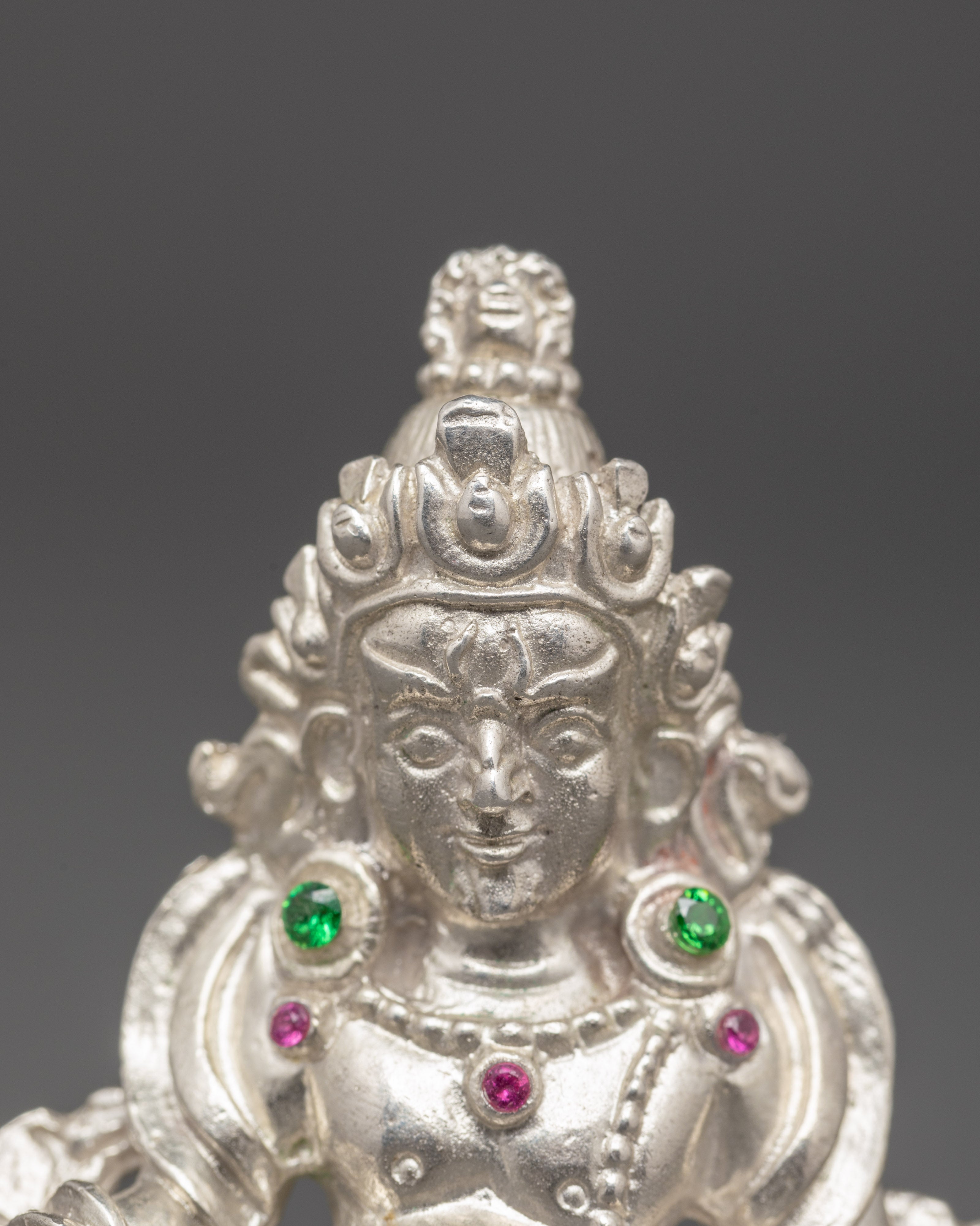 Tibetan Dzambhala Wealth Deity Statue | God of Prosperity & Abundance