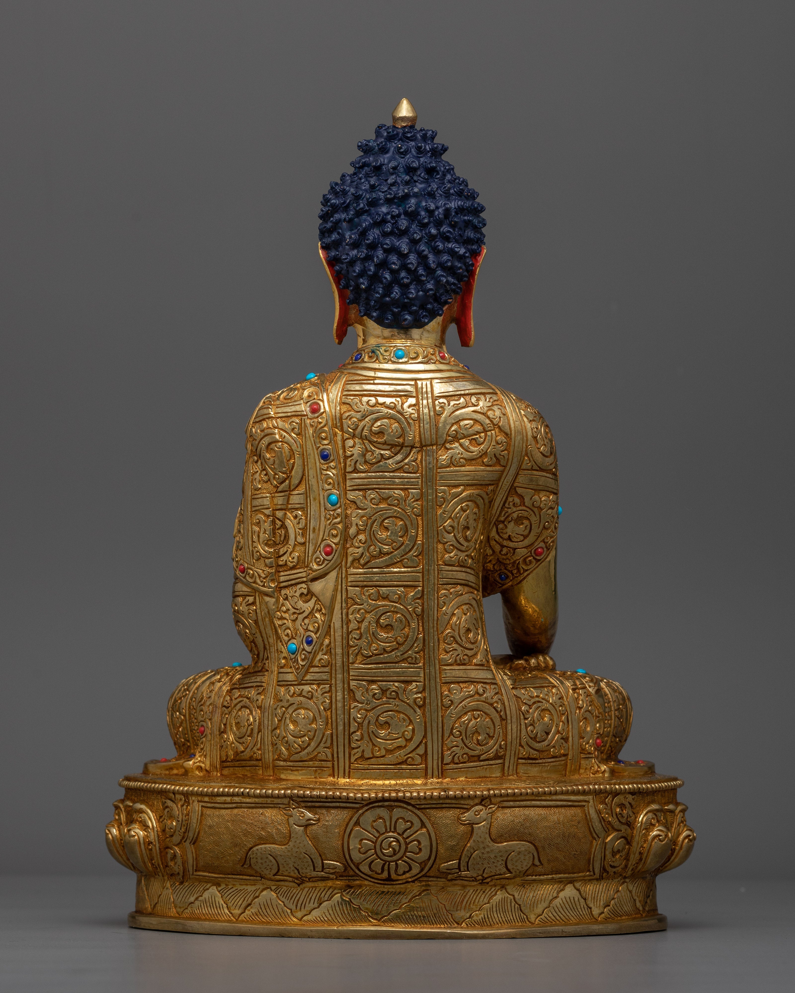 Shakyamuni Buddha Gold-Gilded Statue | Essence of Enlightenment