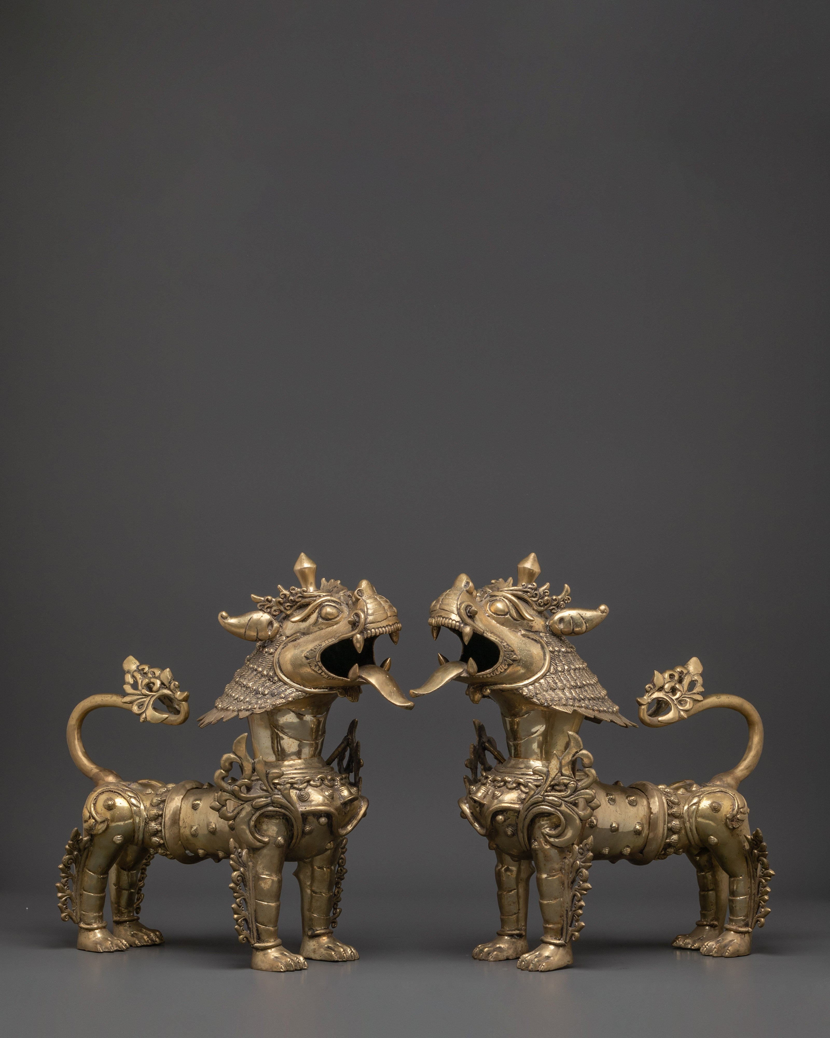 Handmade Lion set Decor