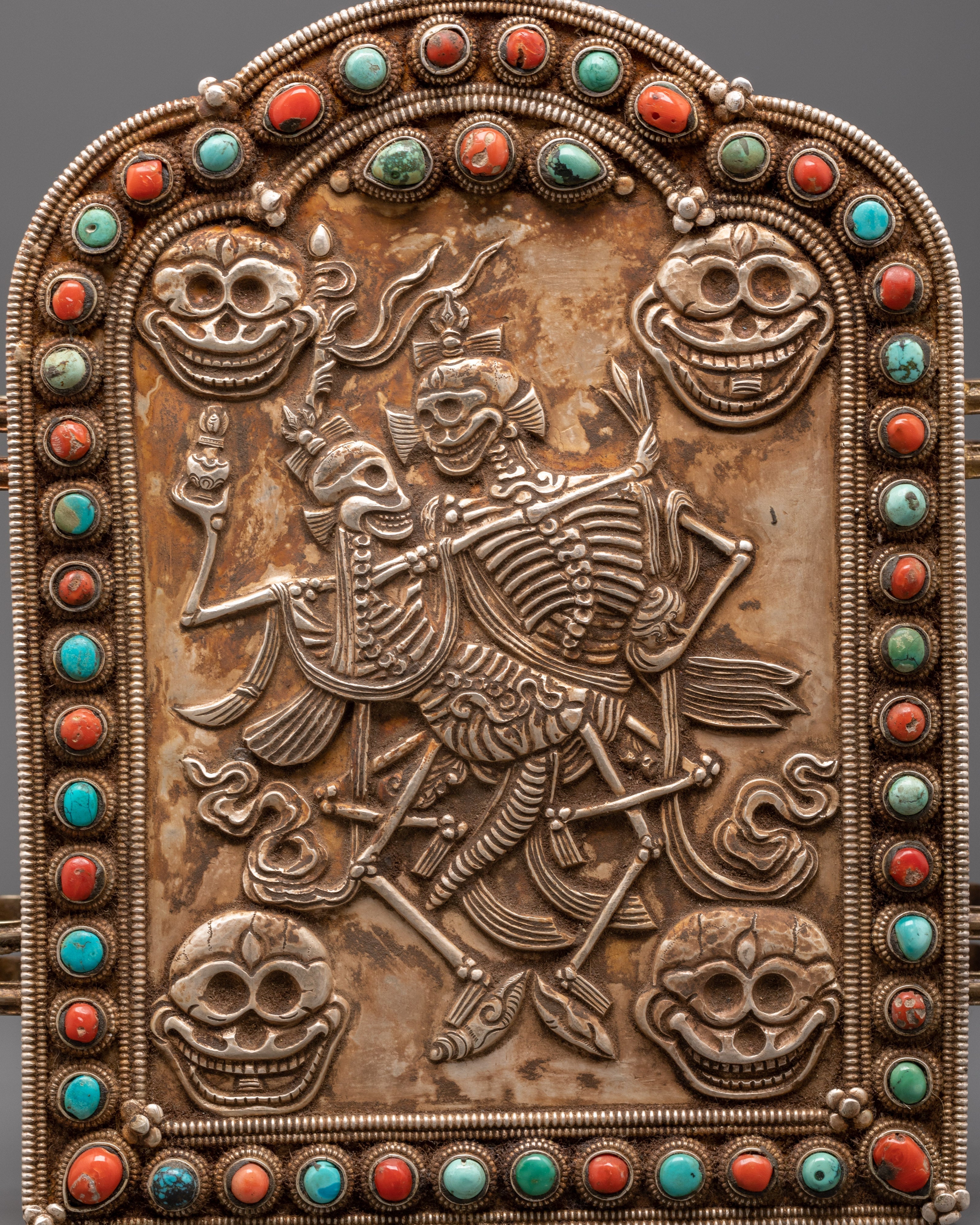 Chitipati Ghau Box Amulet | Deity of Death and Rebirth