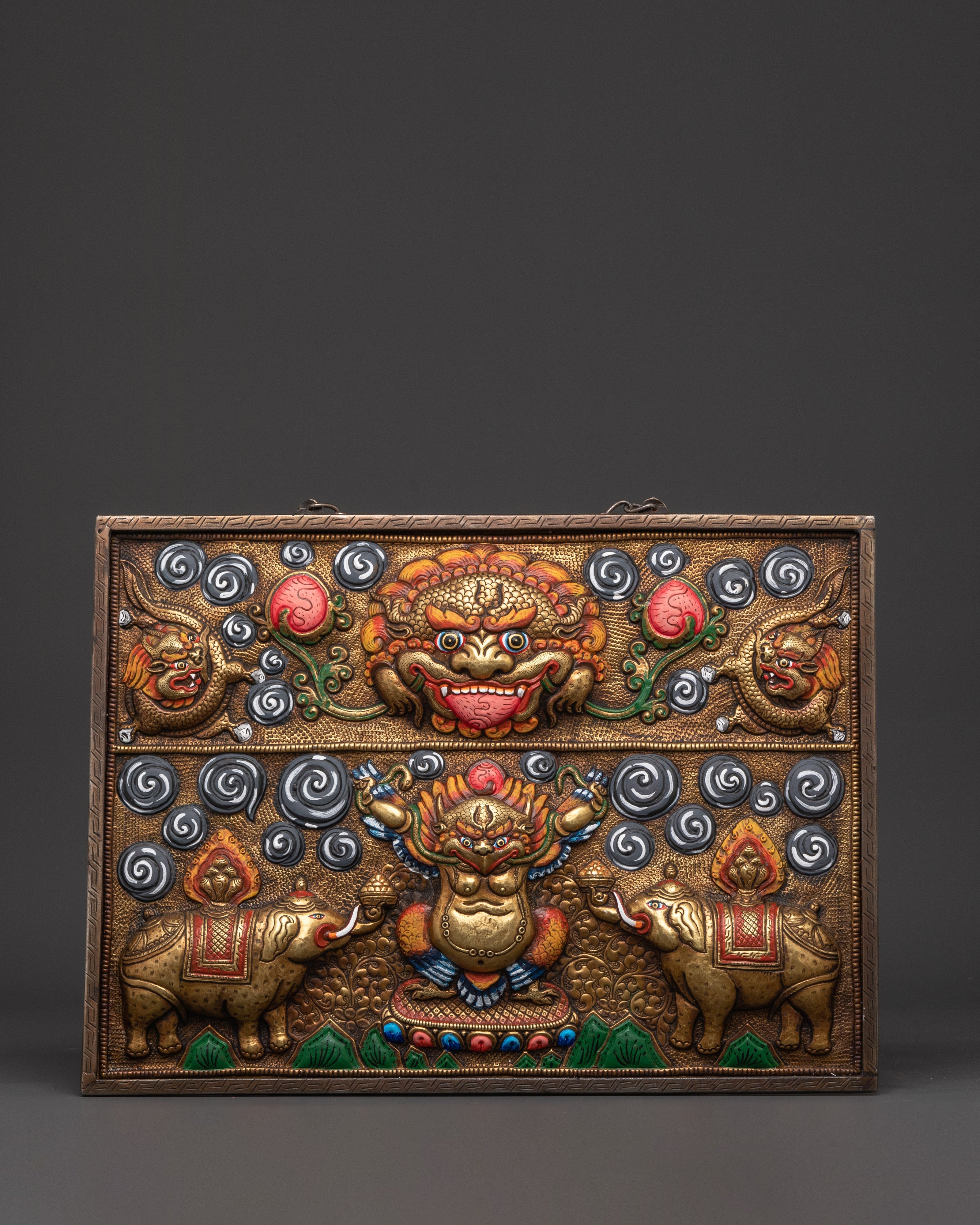 Brass Wall Hanging Art