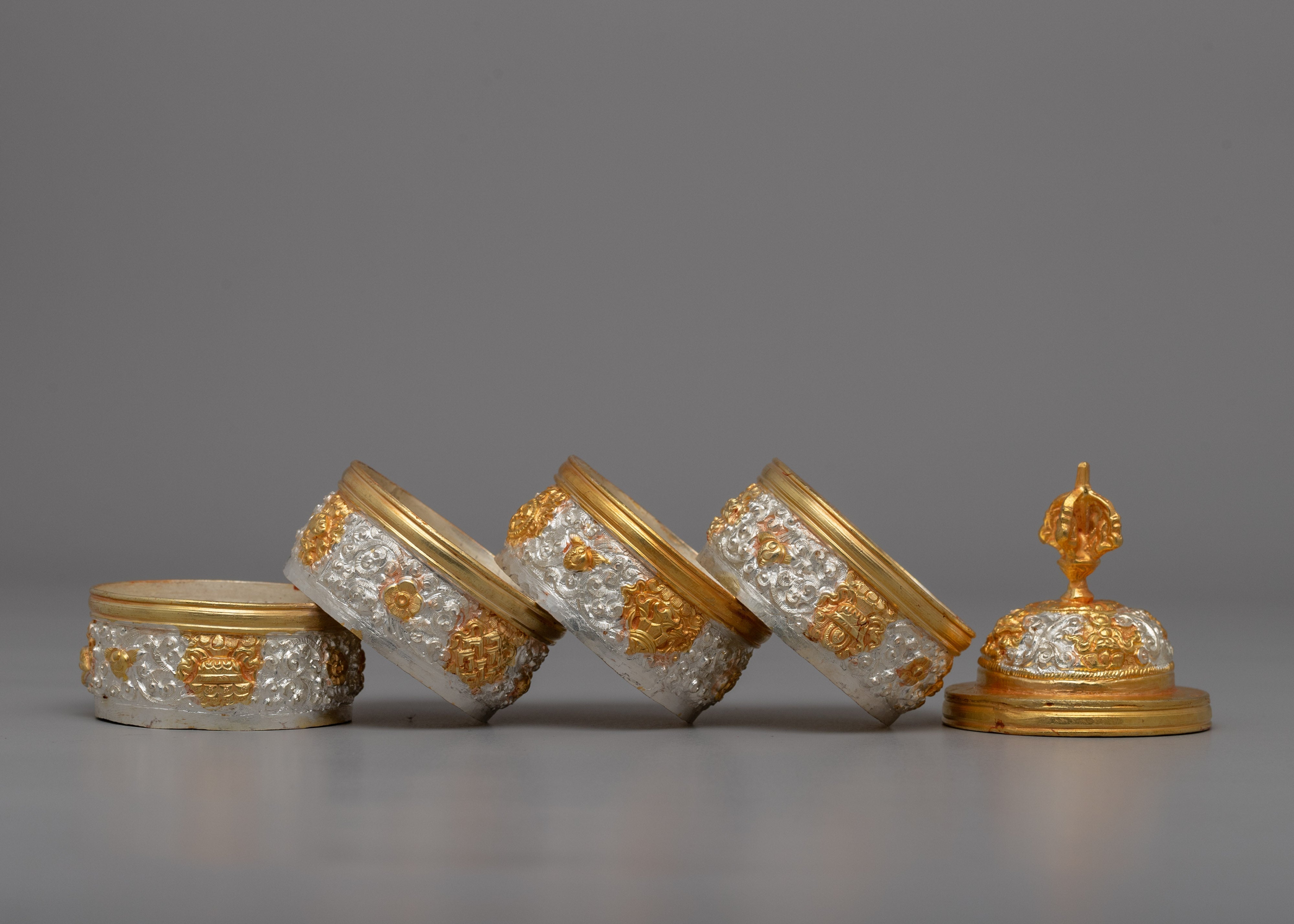 Handmade Japher for Traditional Rituals | Sacred Rice Holder for Spiritual Practice