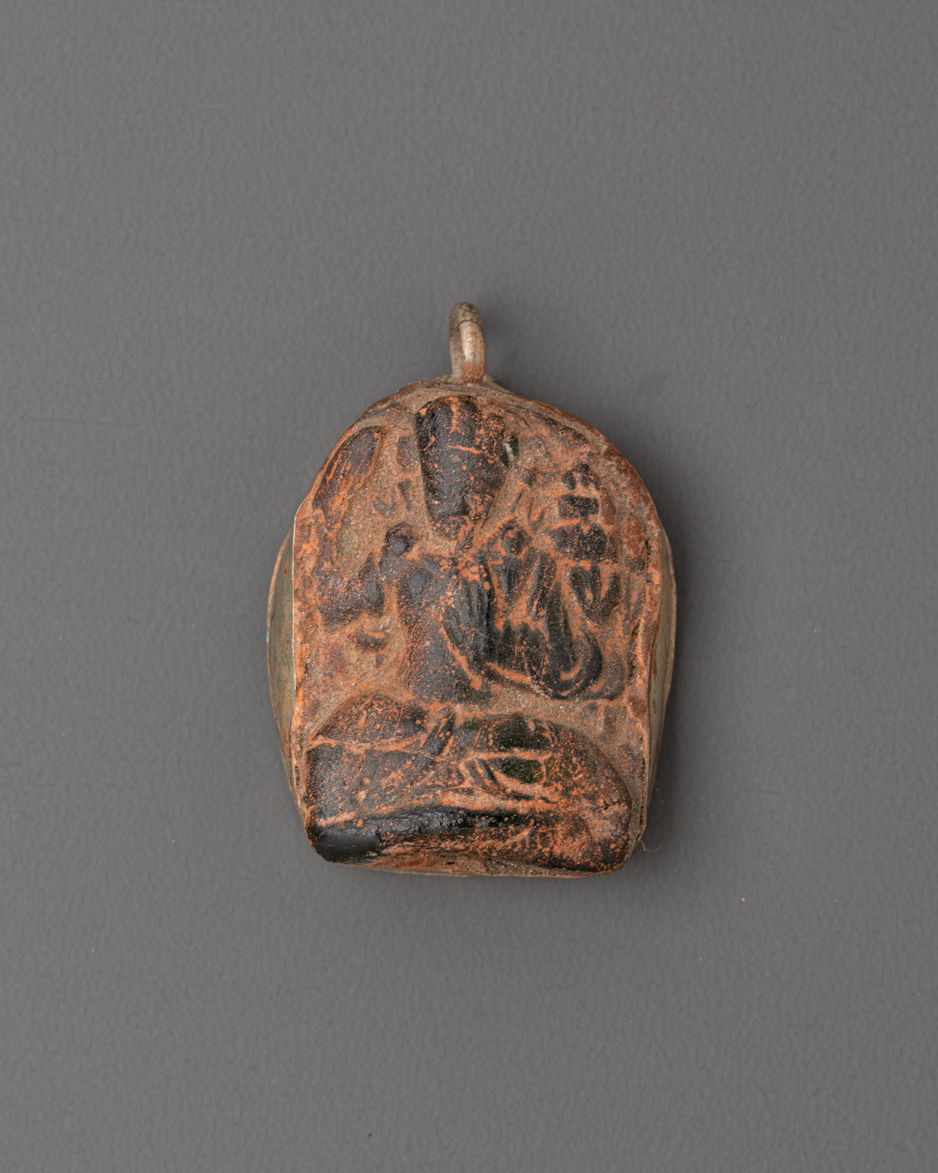 Tibetan Manjushri Locket | Spiritual Pendant for Mindfulness and Energy