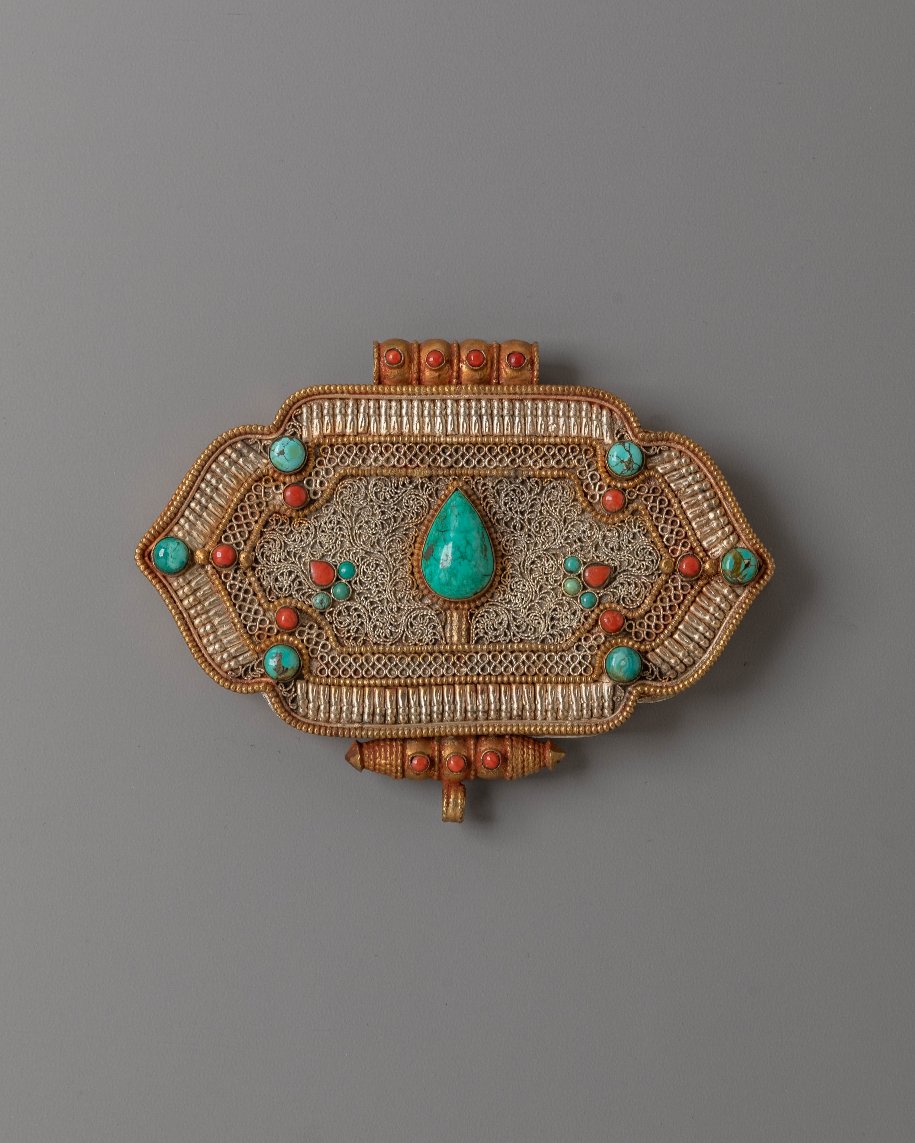 Buddhist Blessing Ghau Box Locket