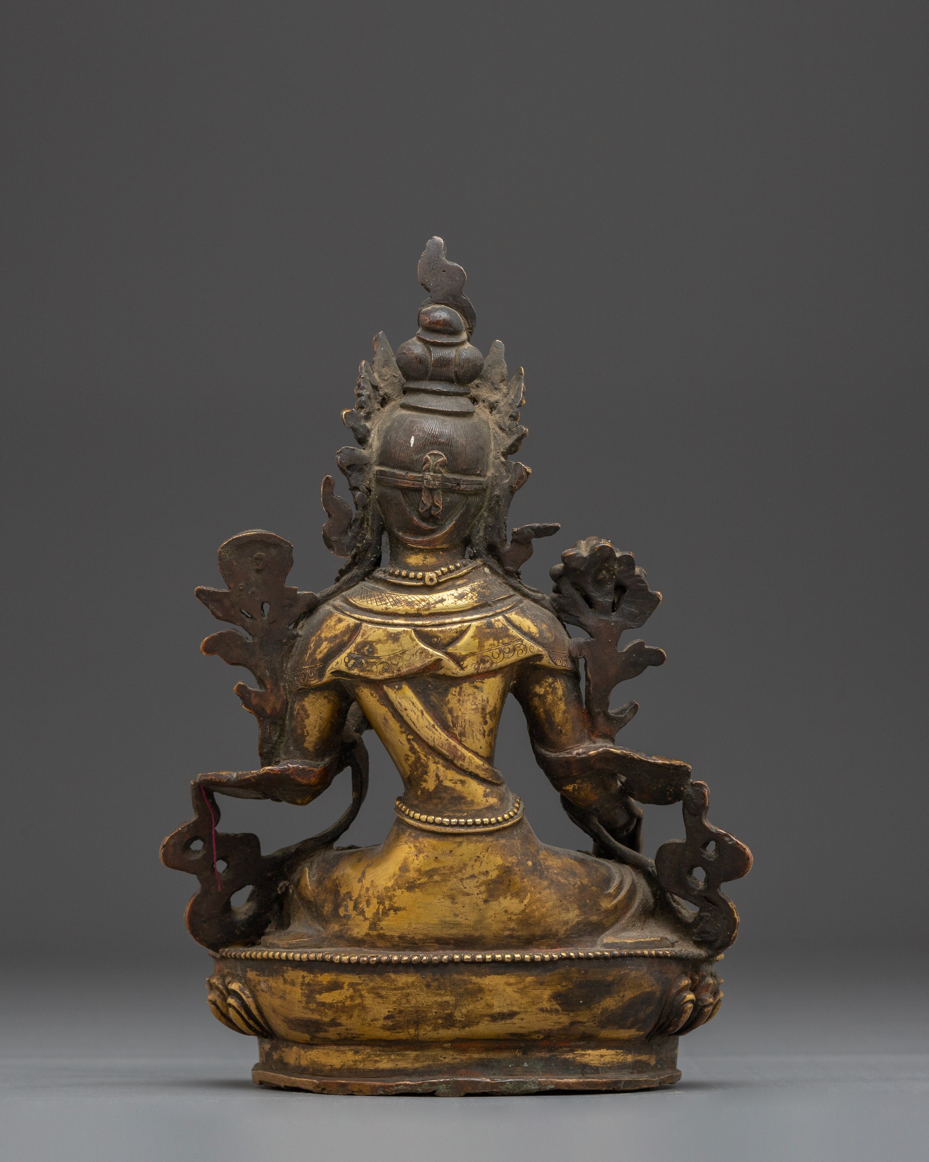 Handcrafted White Tara Figurine | Tibetan Goddess Statue