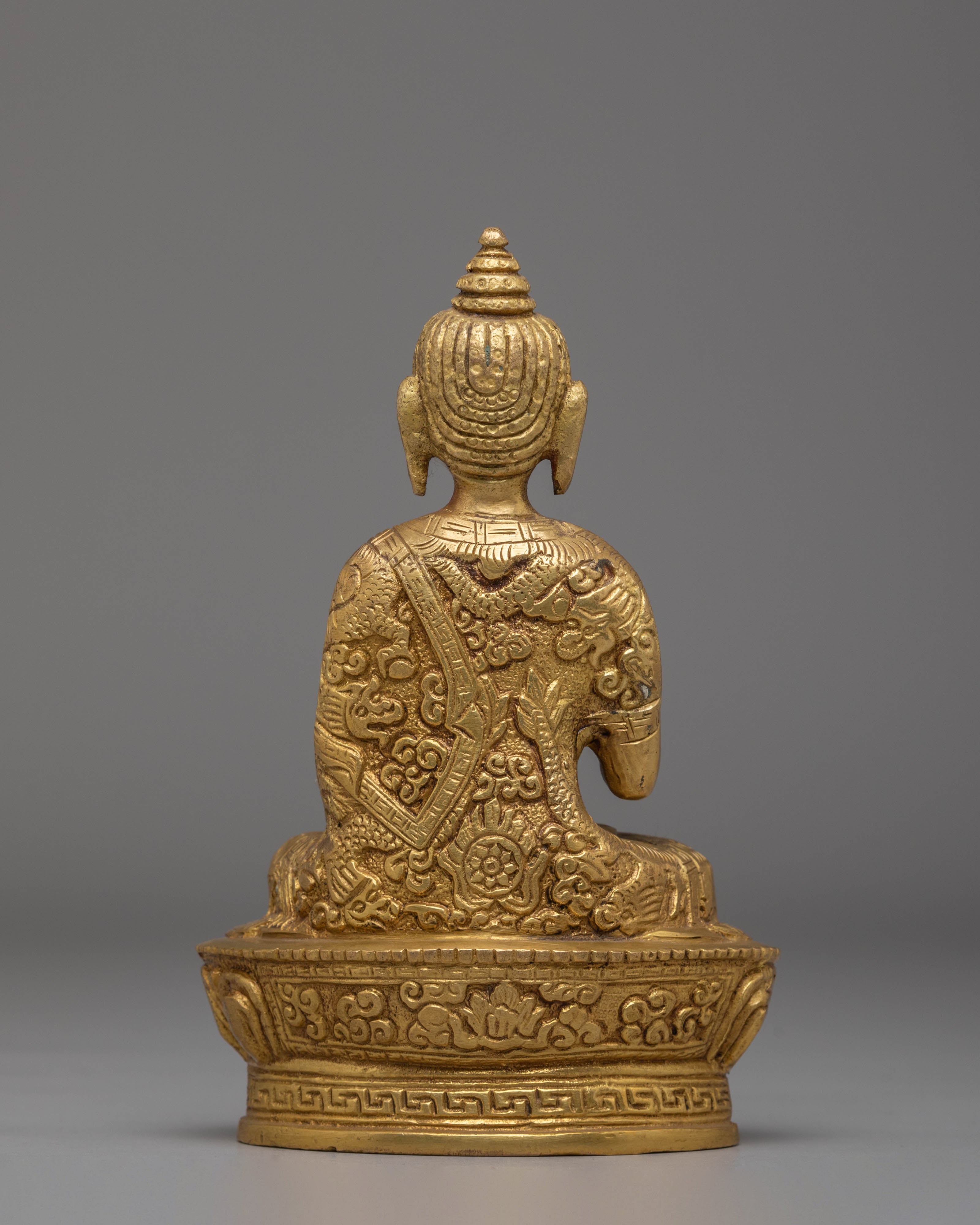 Handmade Amogasiddhi Buddha Statue | Symbol of Fearlessness and Enlightened Action