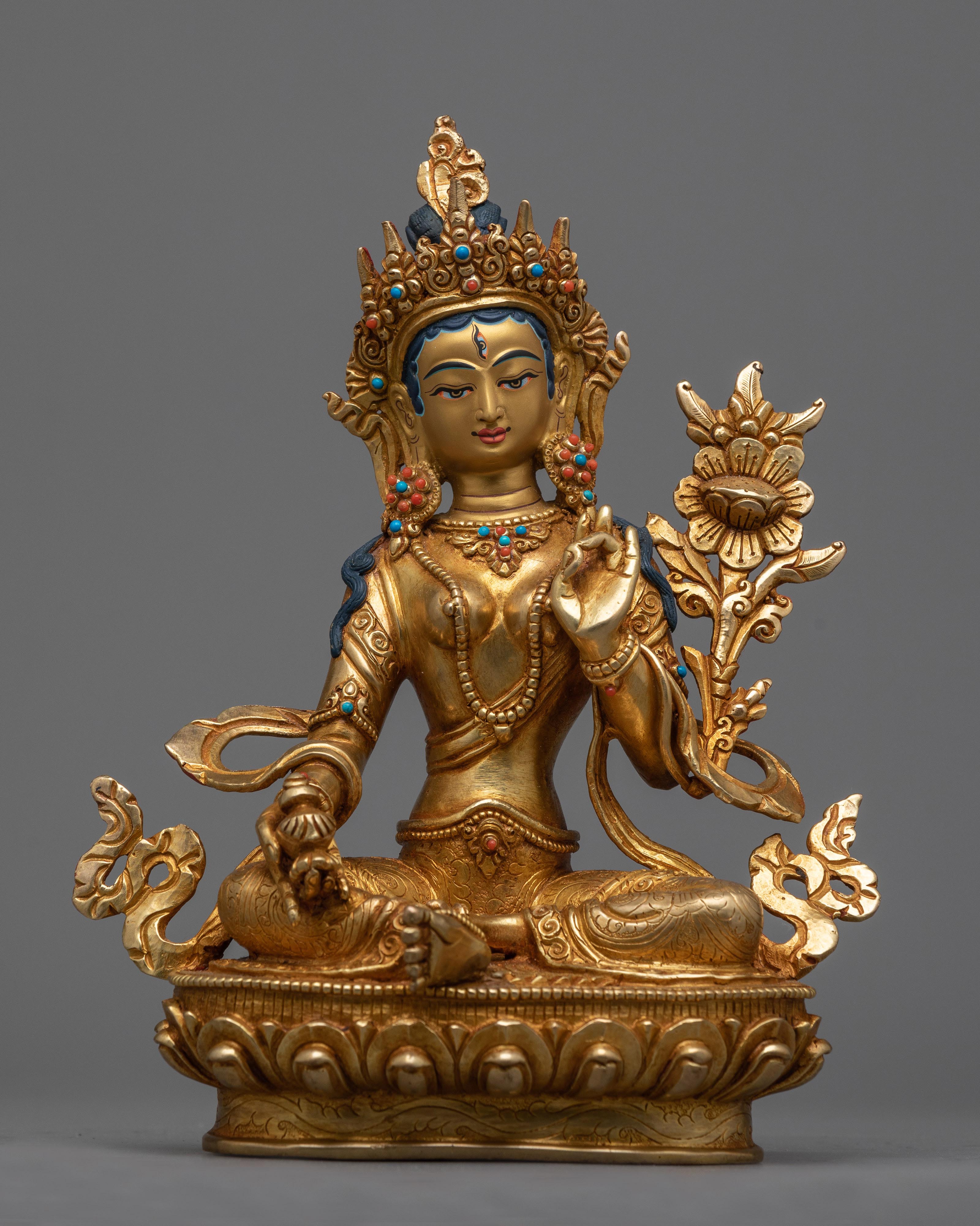 red-tara-sculpture