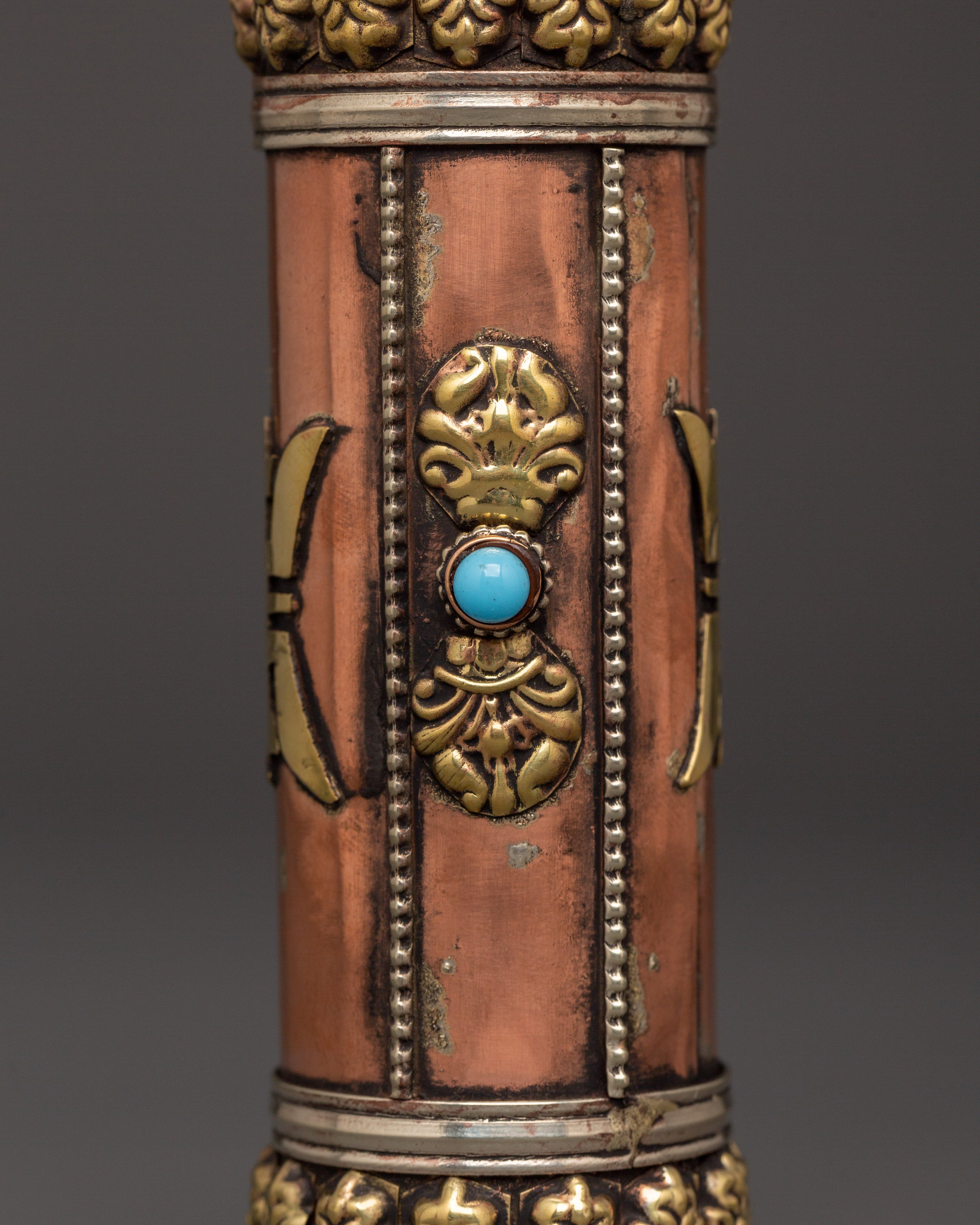 Portable Incense Case | Handcrafted Copper and Brass Holder