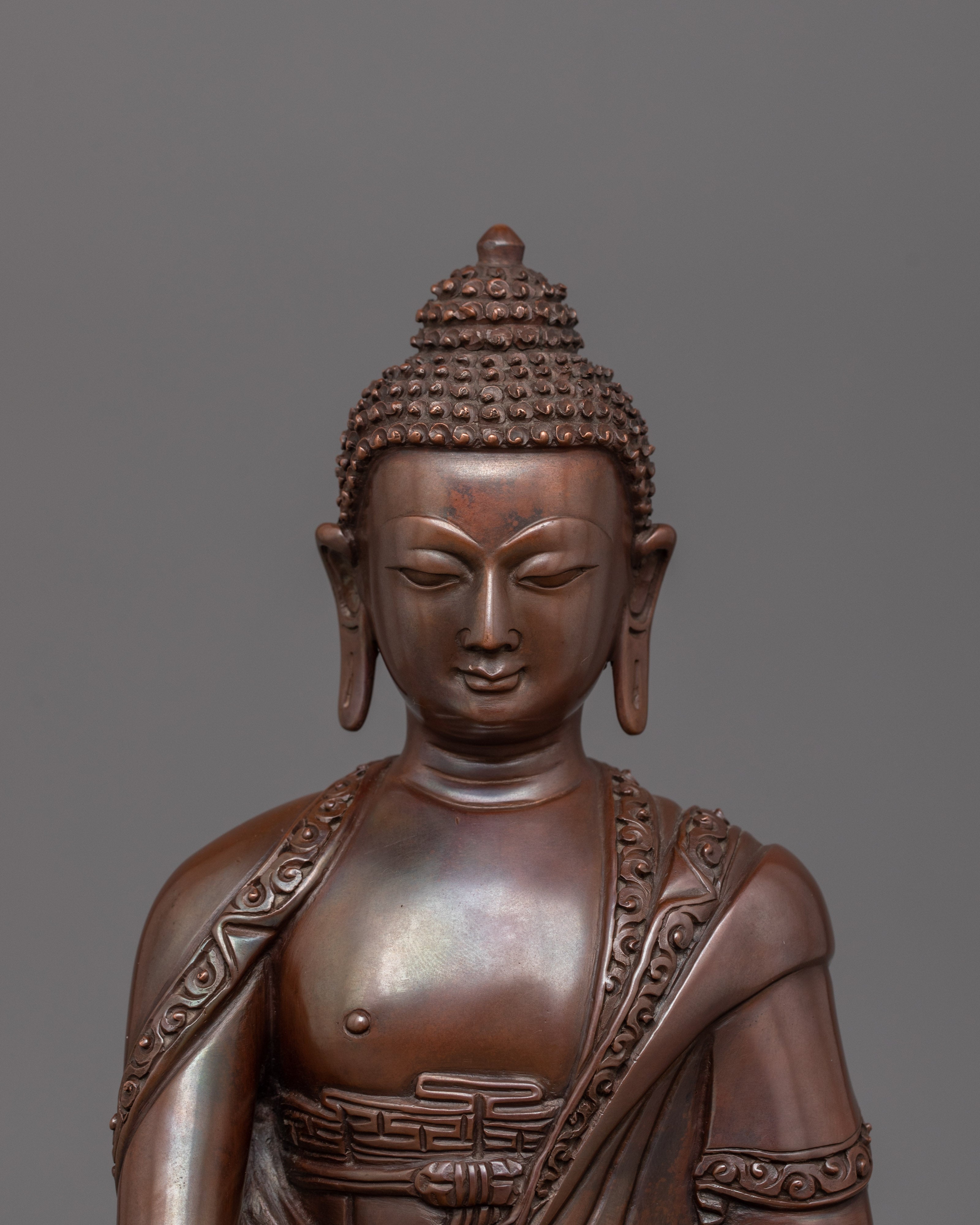 Enlightened Buddha Shakyamuni Statue for Meditation | Symbol of Serenity