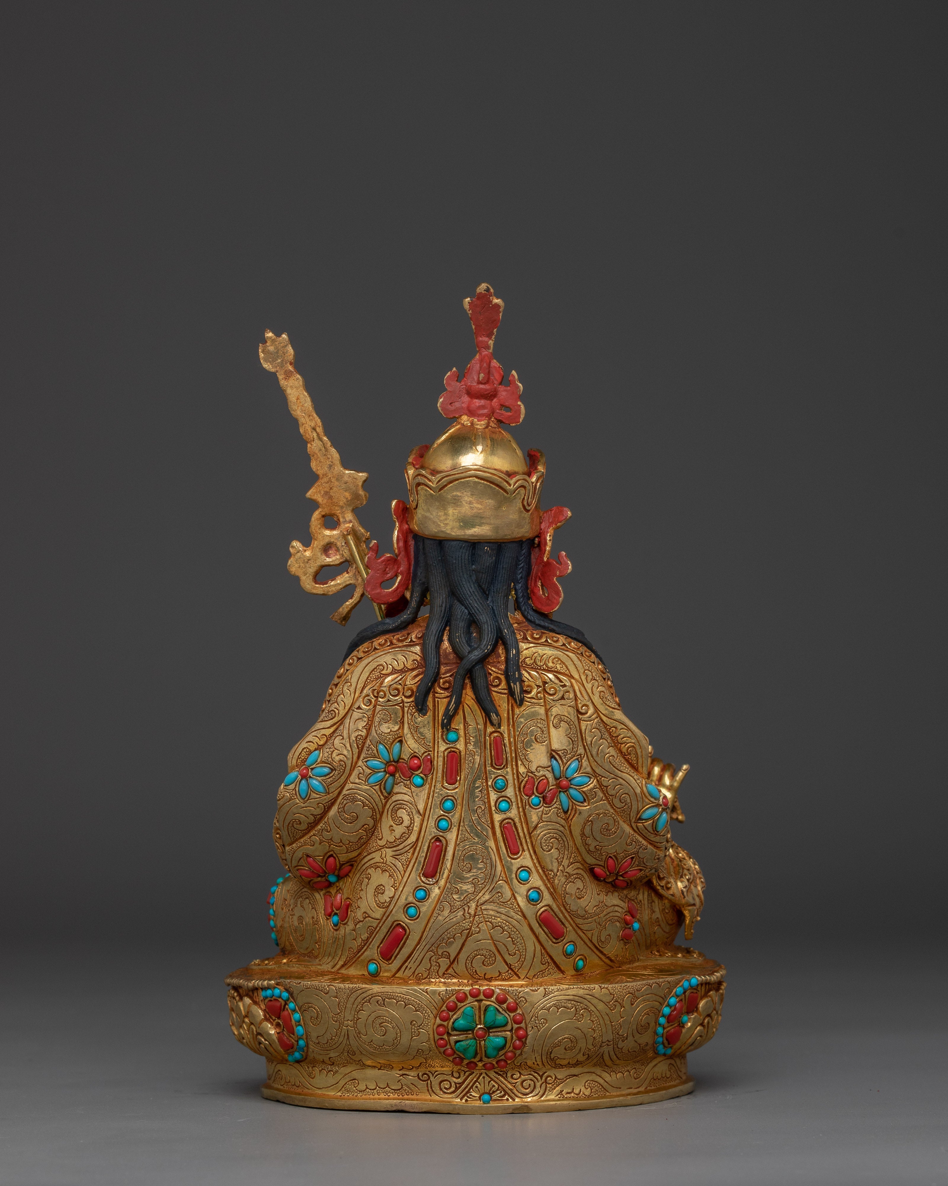 Radiant Guru Rinpoche Statue | Himalayan Padmasambhava Artwork