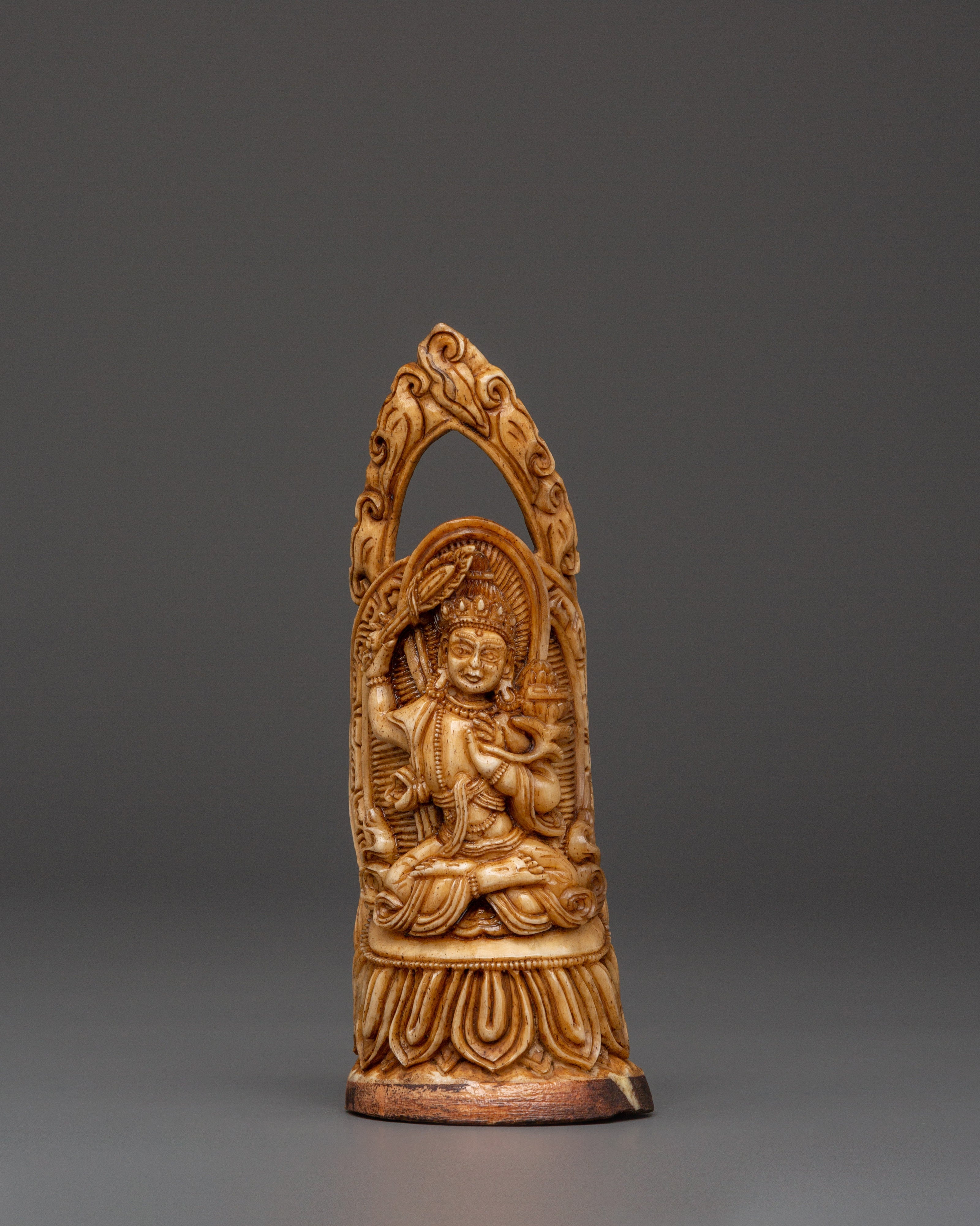 Himalayan bone carving art