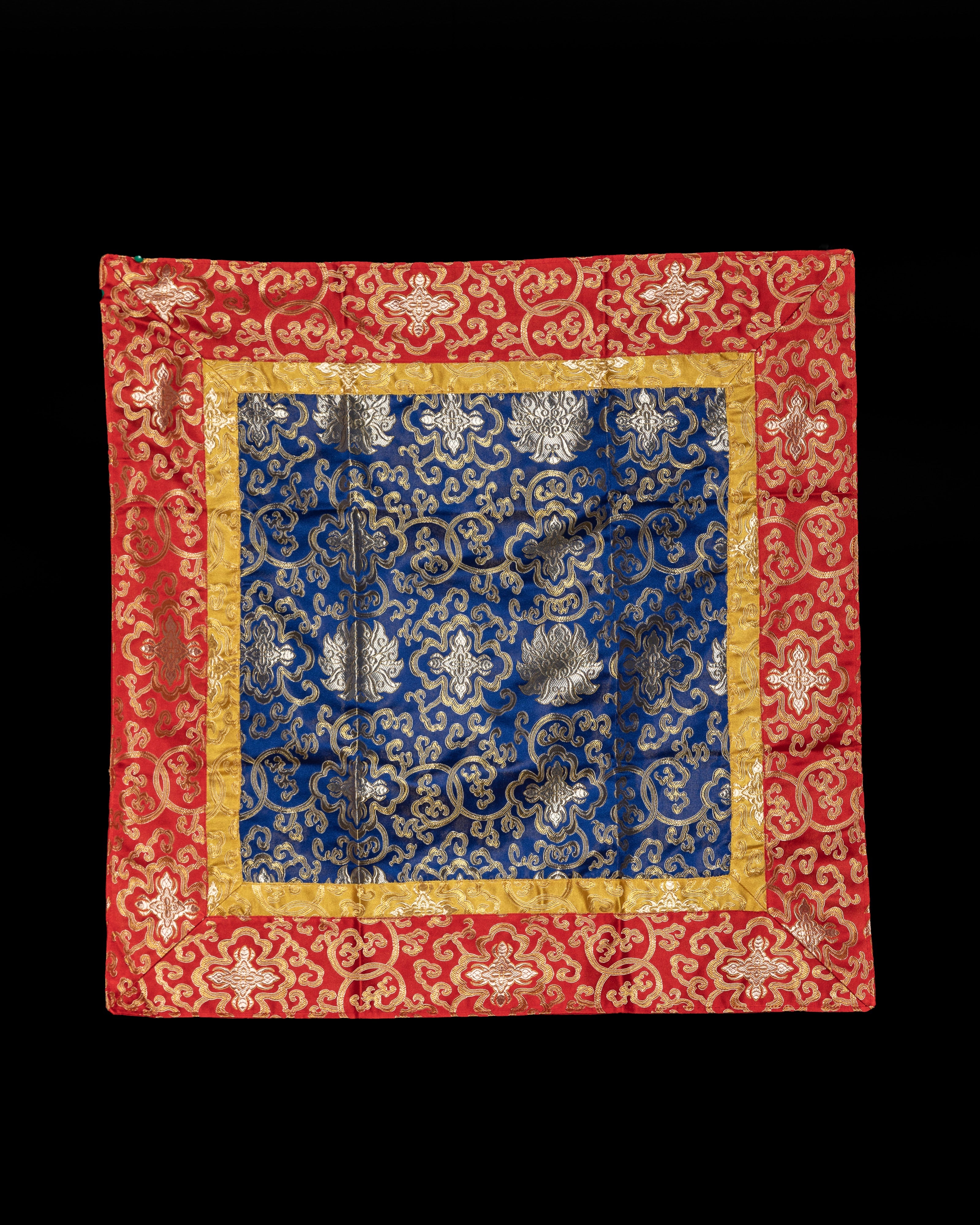 Tibetan Silk Fabric Table Cloth | Traditional Home Decor