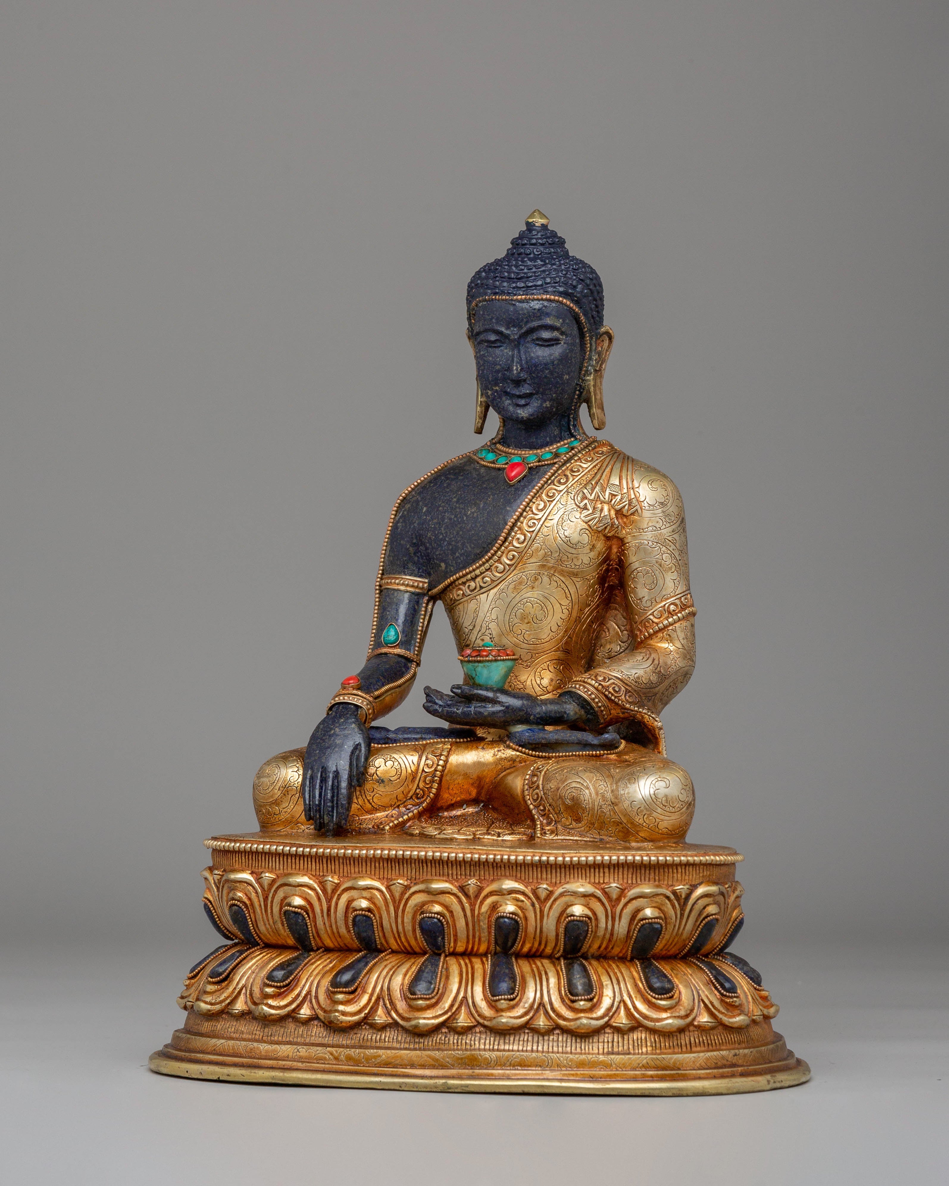 Handmade Shakyamuni Buddha Statue of Knowledge and Power